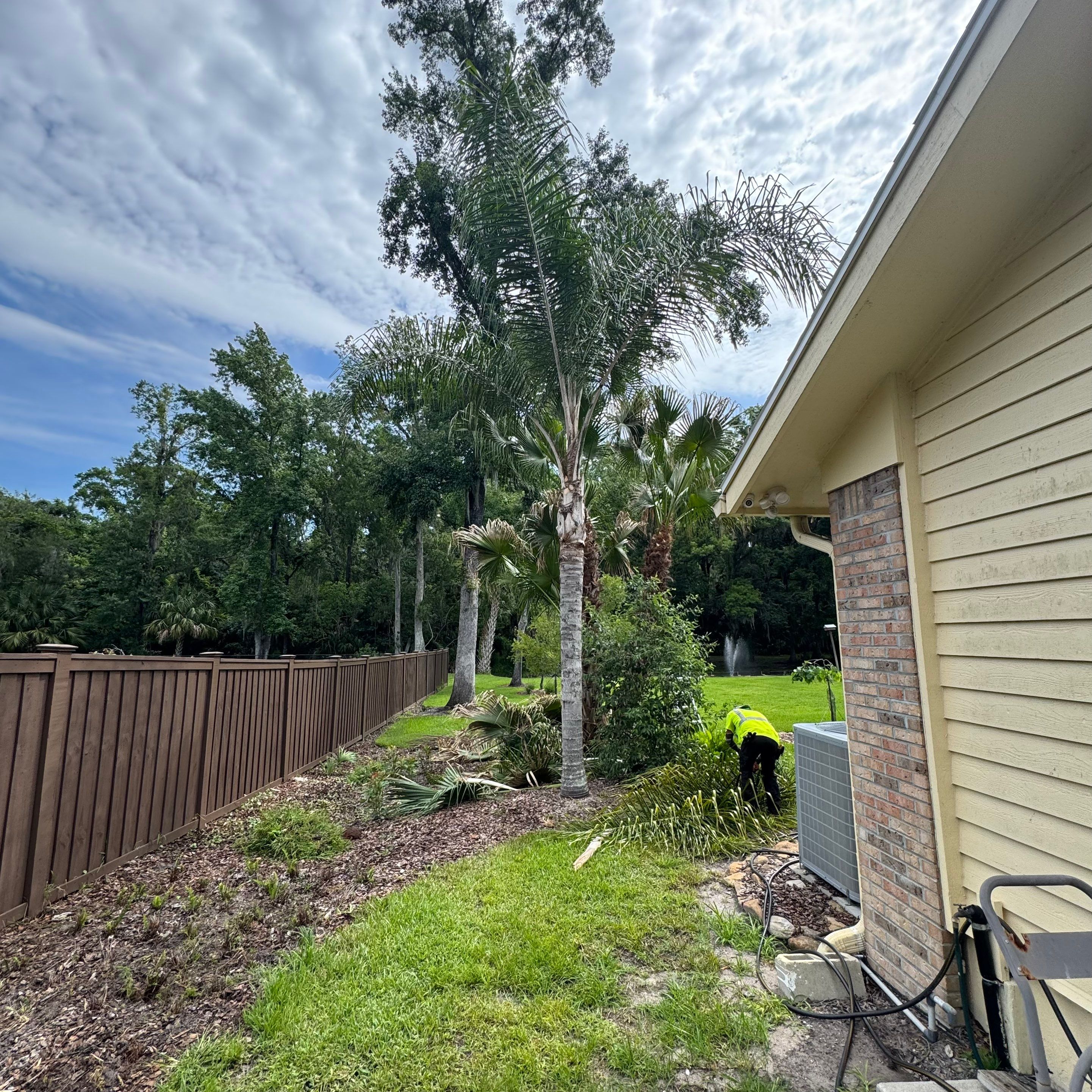 Deerwood Resident | Pine Bark Install & Clean-Up by ProGreen Services