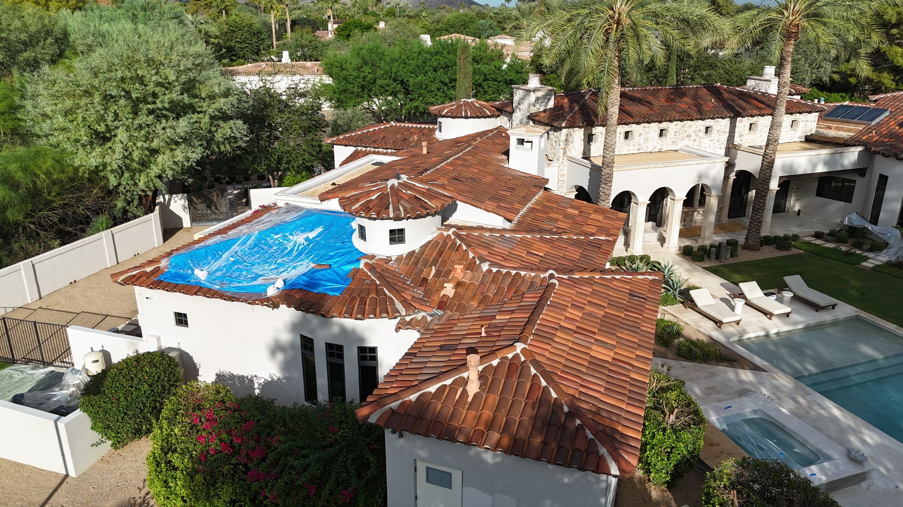 Project in Paradise Valley, AZ by Saint Roofing