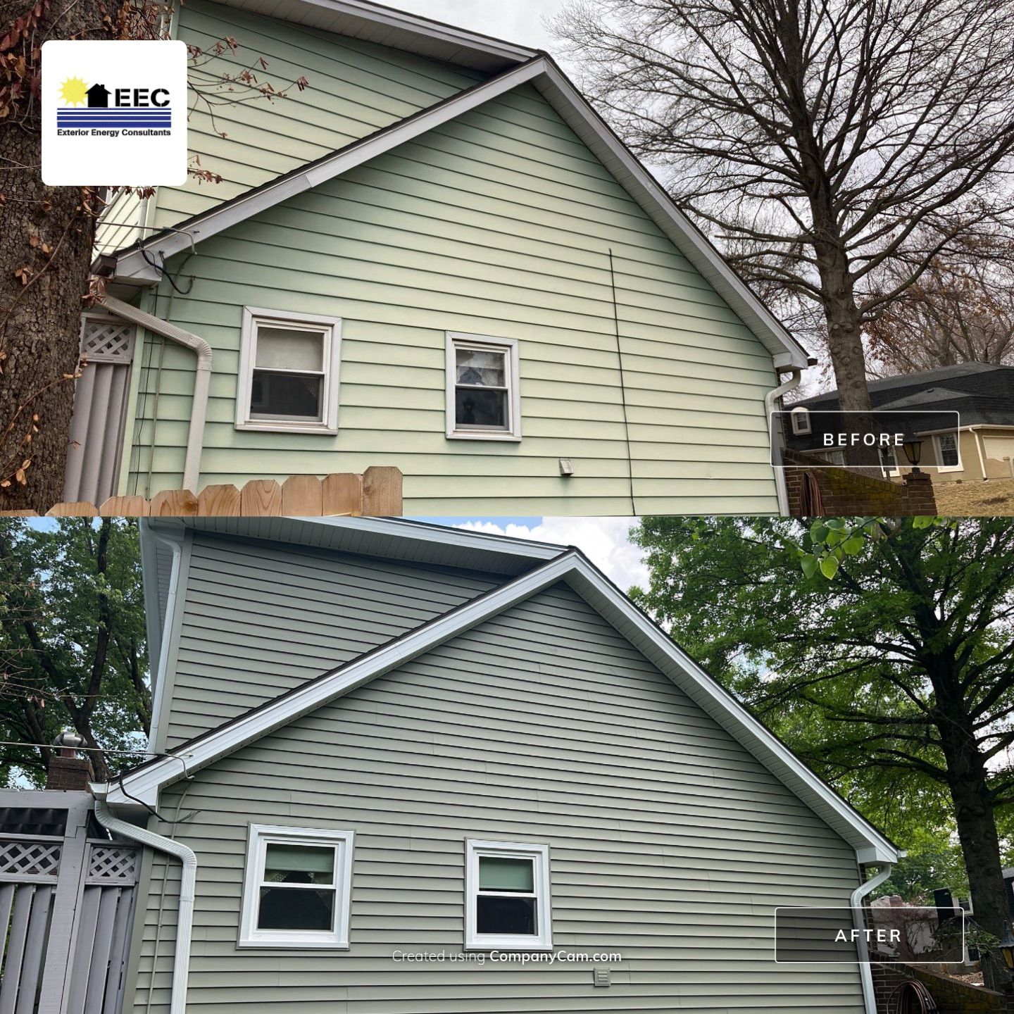 Siding Installation using Cypress by EEC Windows, Siding & Roofing