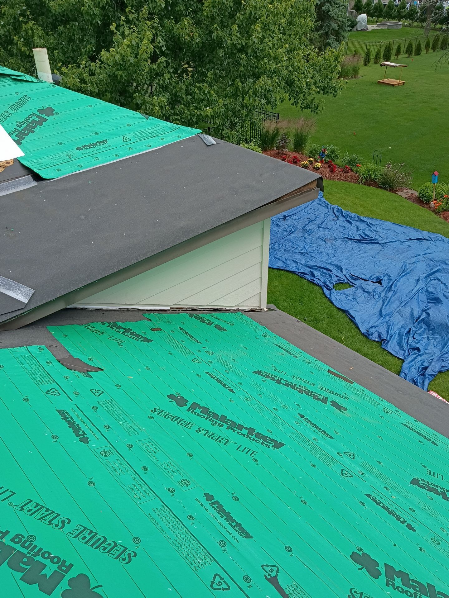 Residential Roofing and LP Smartside Siding Replacement in Woodridge by Pro Home Services Inc