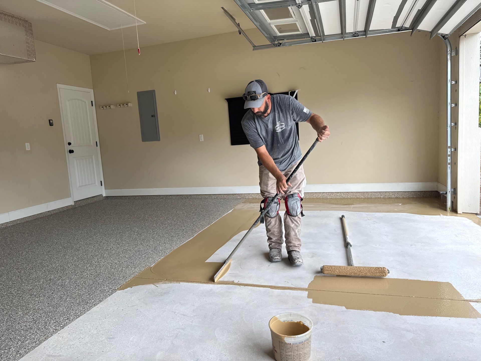 McNamara Garage by Cross Creek Concrete Coatings
