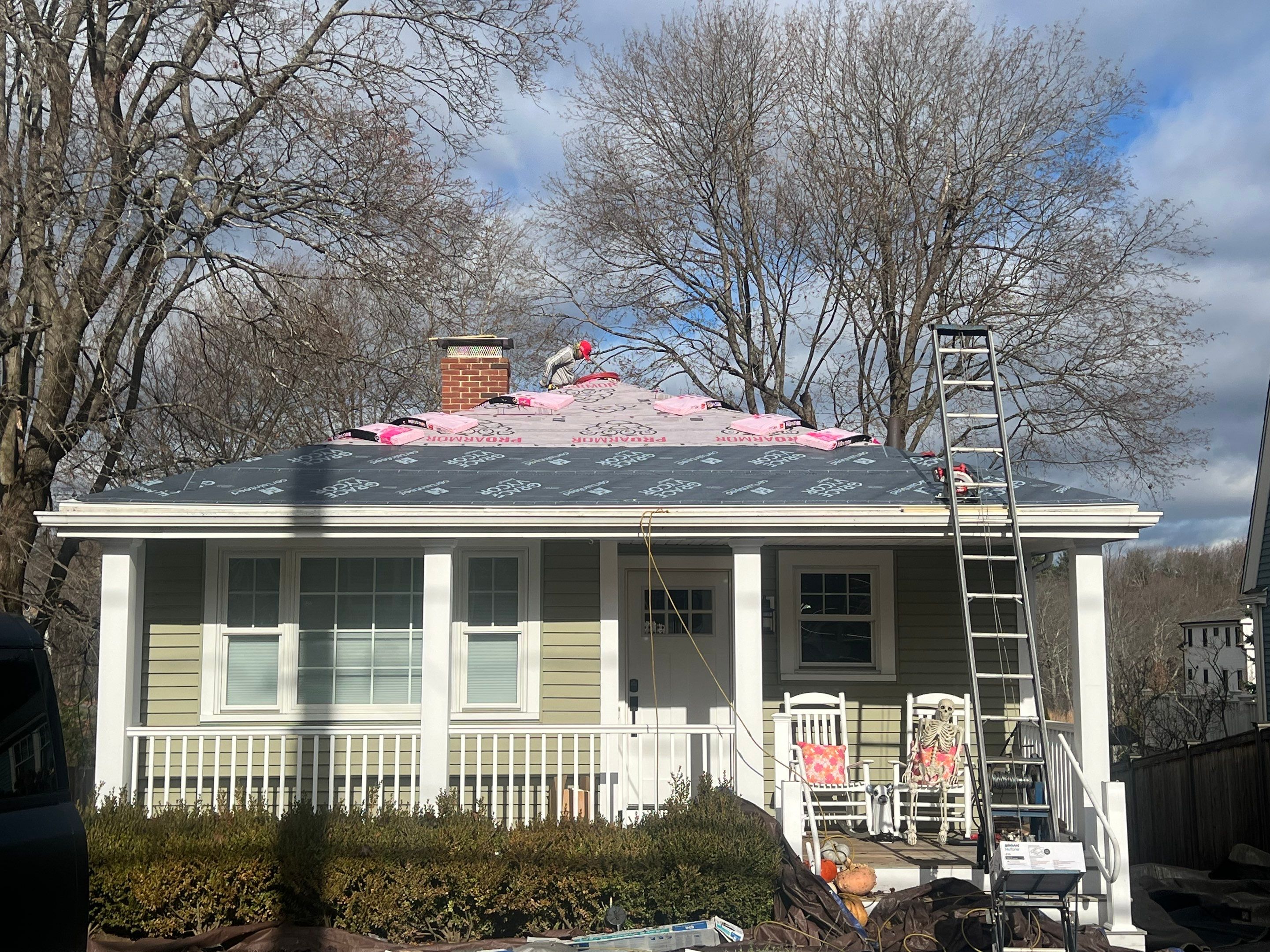 Concord Complete Roof Replacement with Terra Cotta Shingles & Balanced Ventilation by Mighty Dog Roofing of Greater Middlesex County