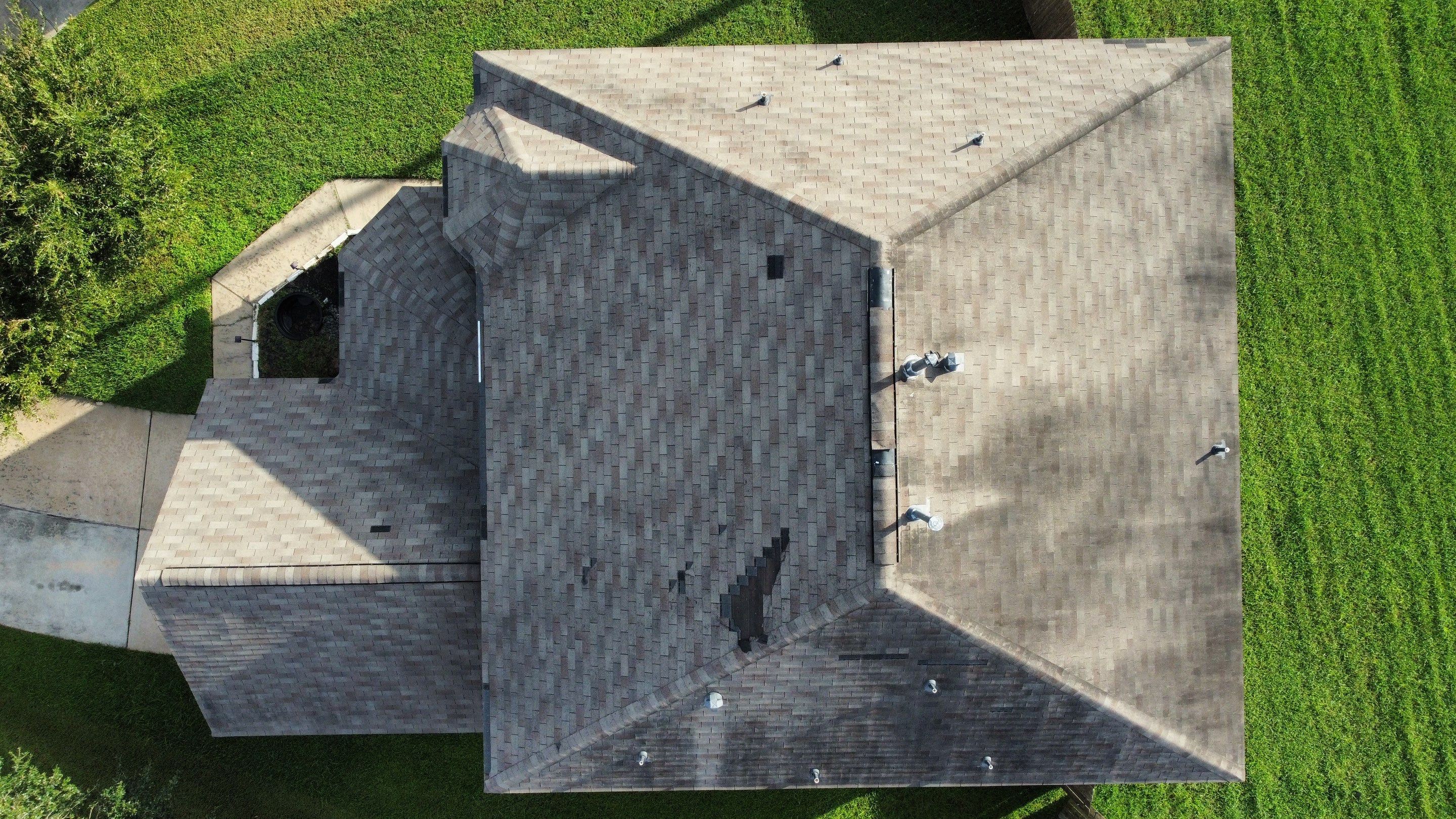Hurricane Beryl Roof Repair by Berry Good Roofing 