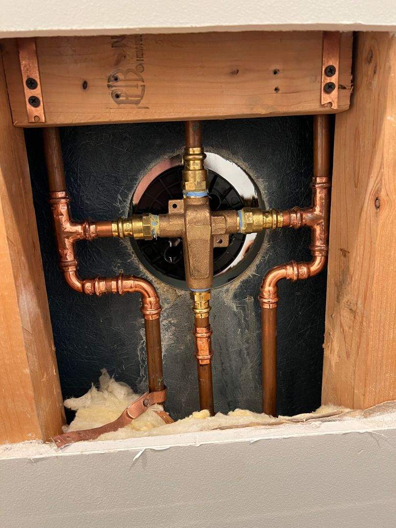 Shower Valve Replacement — Marblehead, MA by FAGONE MECHANICAL