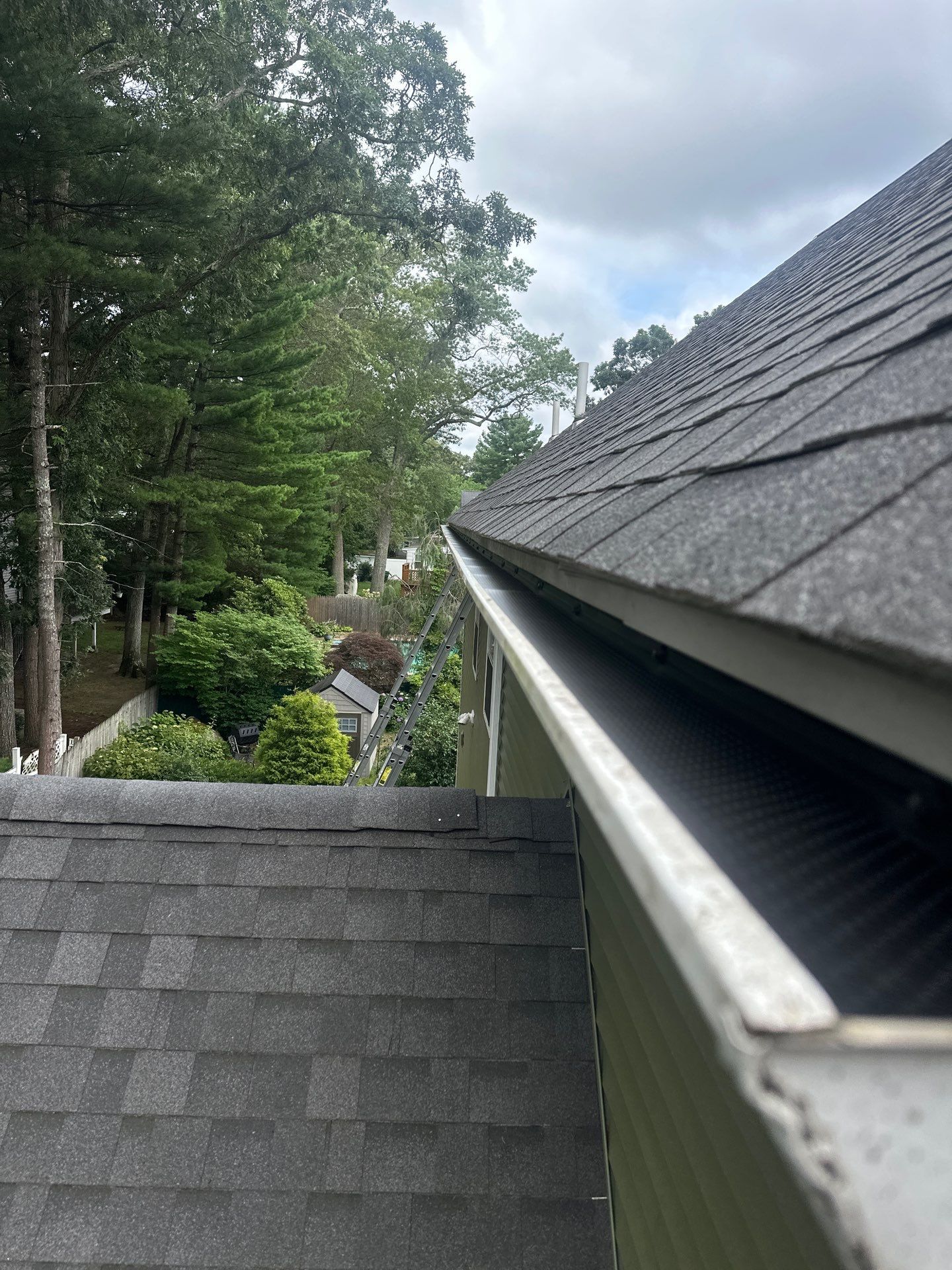 Gutter Cleaning & TREX Gutter Guard Installation in Wilmington, MA by Mighty Dog Roofing of Greater Middlesex County