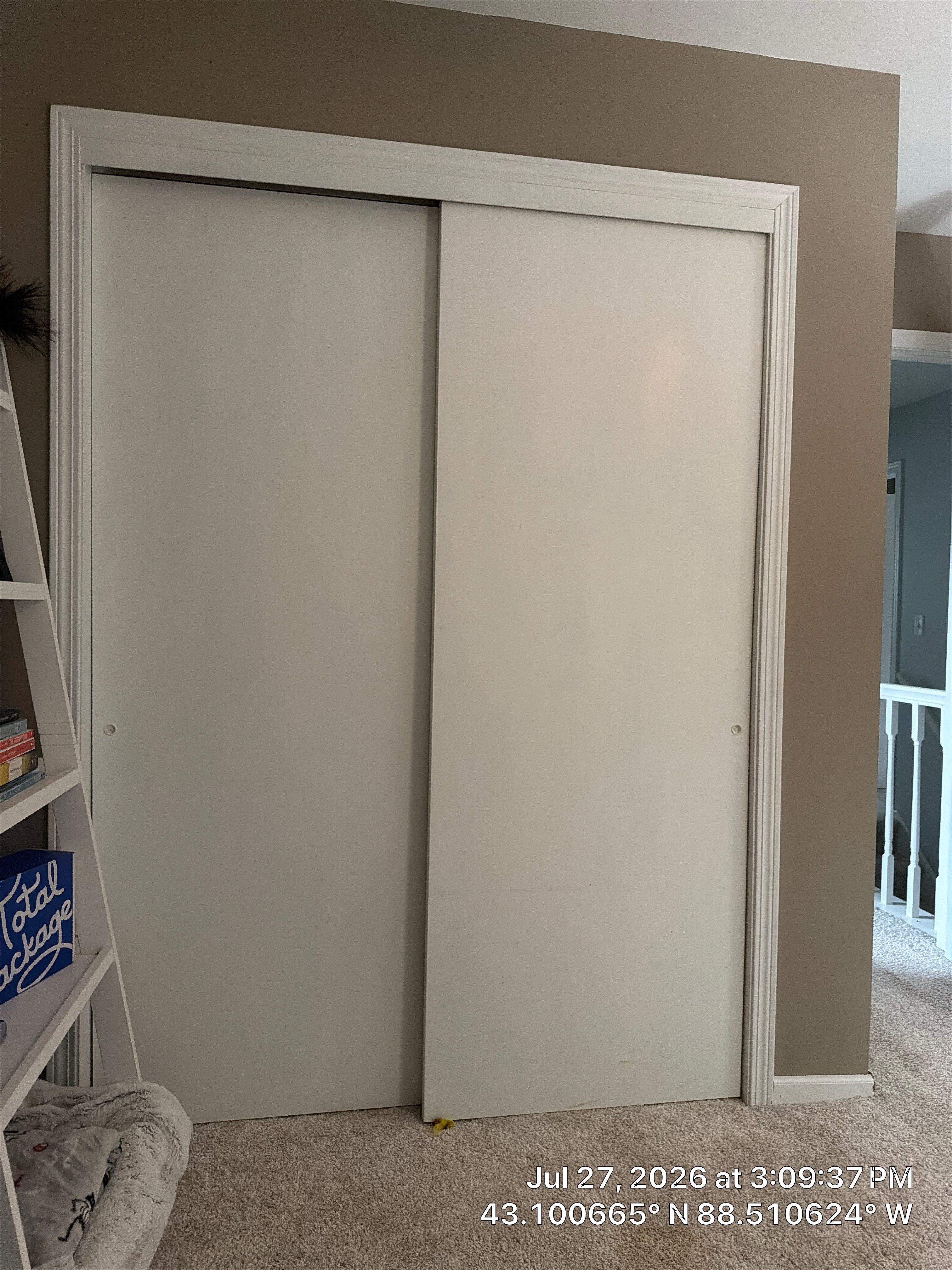 Interior Closet Door Replacement and Trim Work in Oconomowoc by CompanyCam Sales Demo