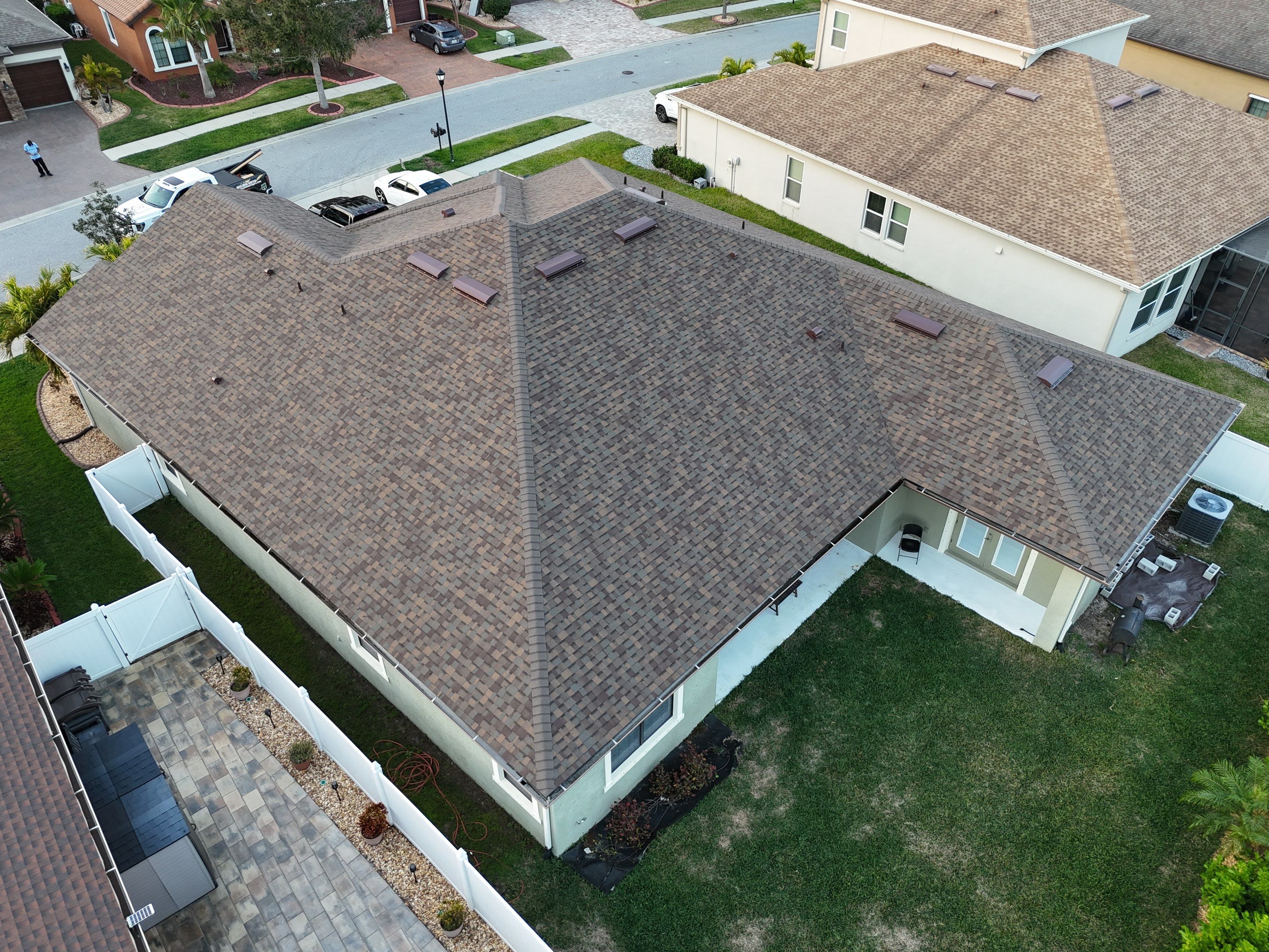 Roof Replacement in Riverview FL. by Steadfast Roofing 
