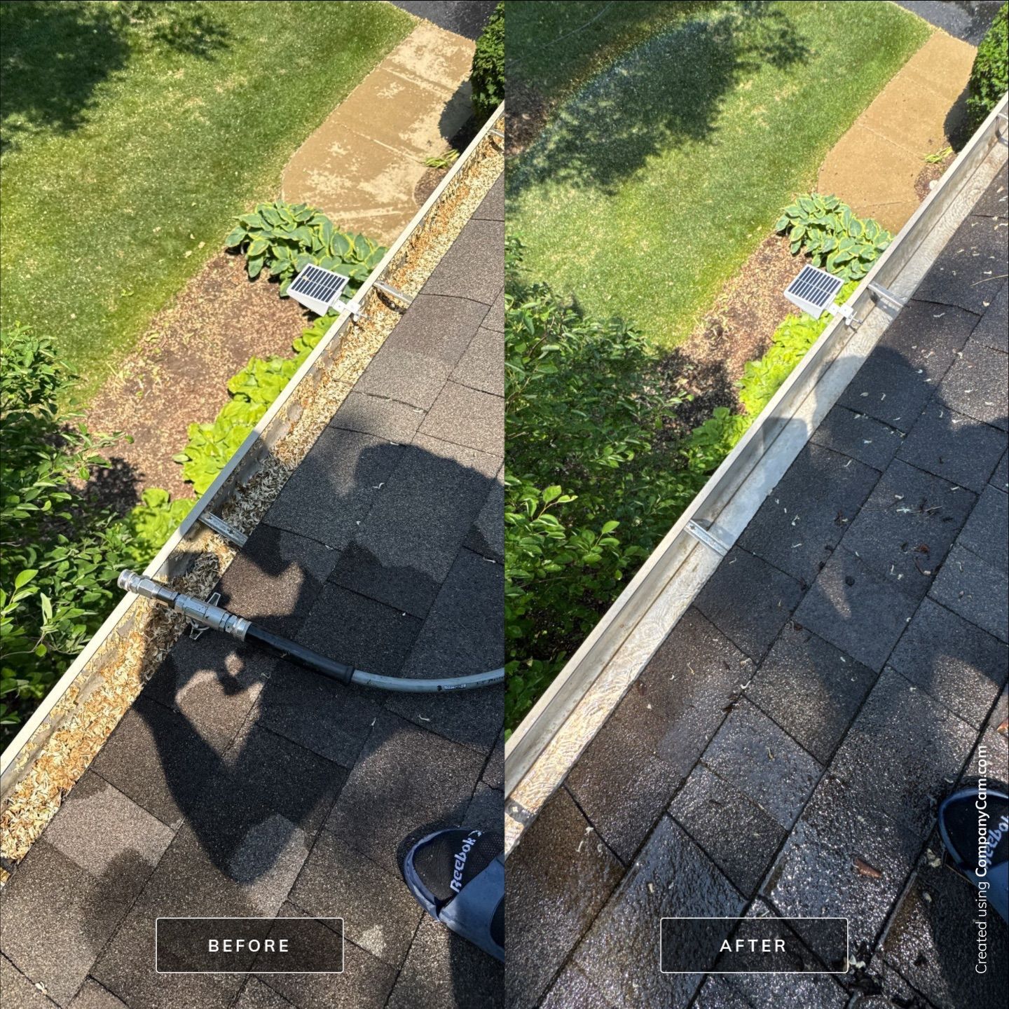 Project in Lake Villa by Simmons Power & Soft Washing