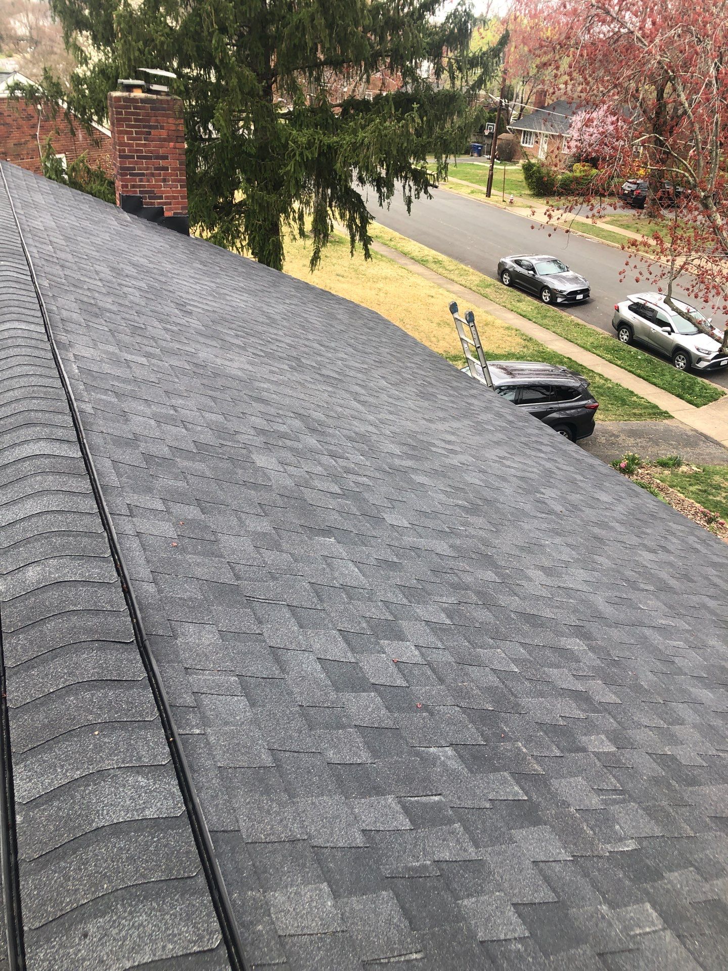 Alexandria CertainTeed Landmark Pro Roof in Max Def Charcoal Black by RM Banning, Inc.