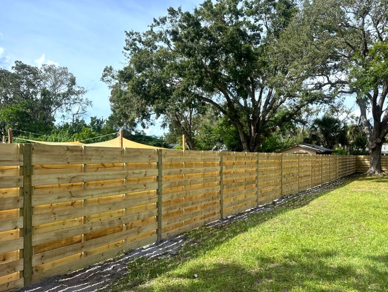 Wood Fence Installation using Wood Pressure Treated Fence  by Asap fence and gates, LLC