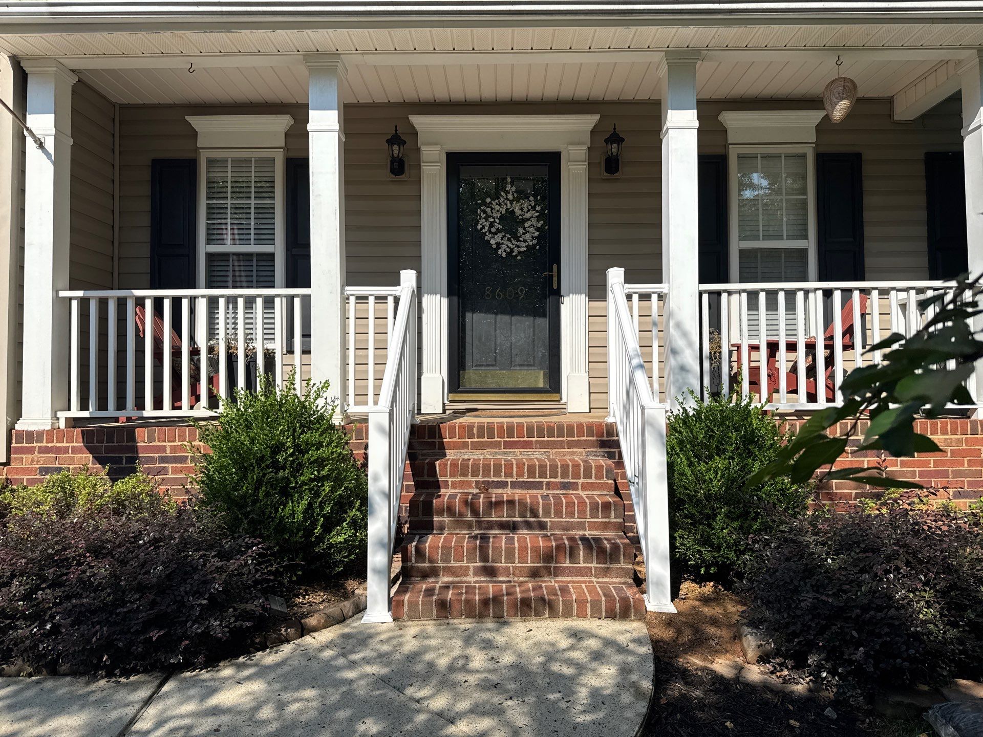 Vinyl Railing Install by A Step Above Handy LLC