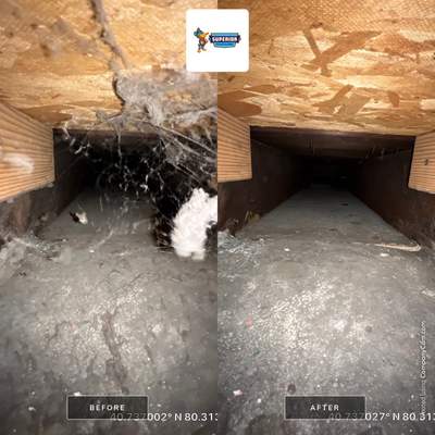 Air Duct Cleaning With a Vacuum Truck in New Brighton, PA