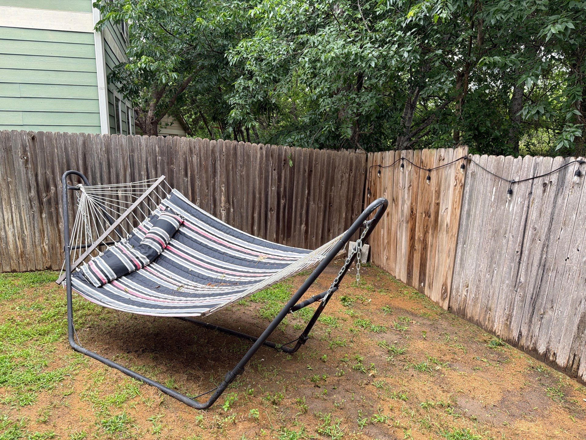 Custom Cedar Privacy Fence Replacement and Staining in Georgetown by Rhino Home Care