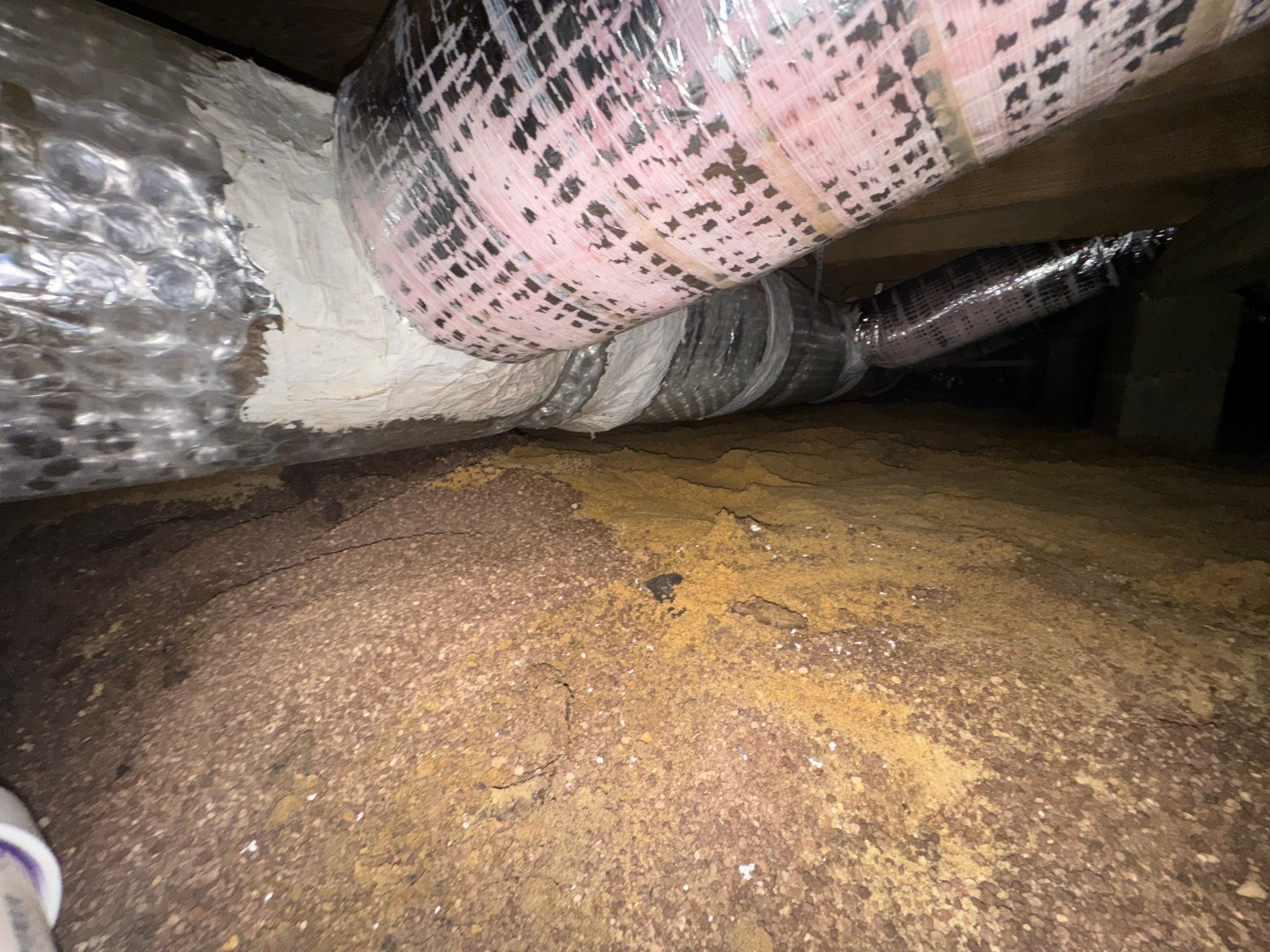 Project in Chesapeake by Patriot Crawl Space Repairs