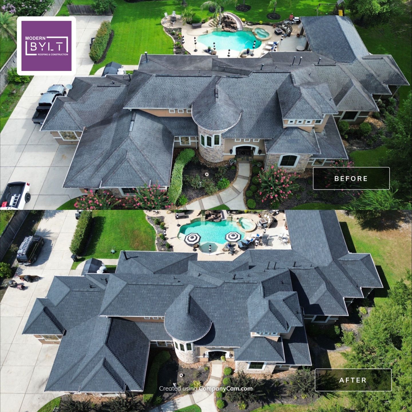 Atascocita Roof Install by Modern BYLT Roofing & Construction