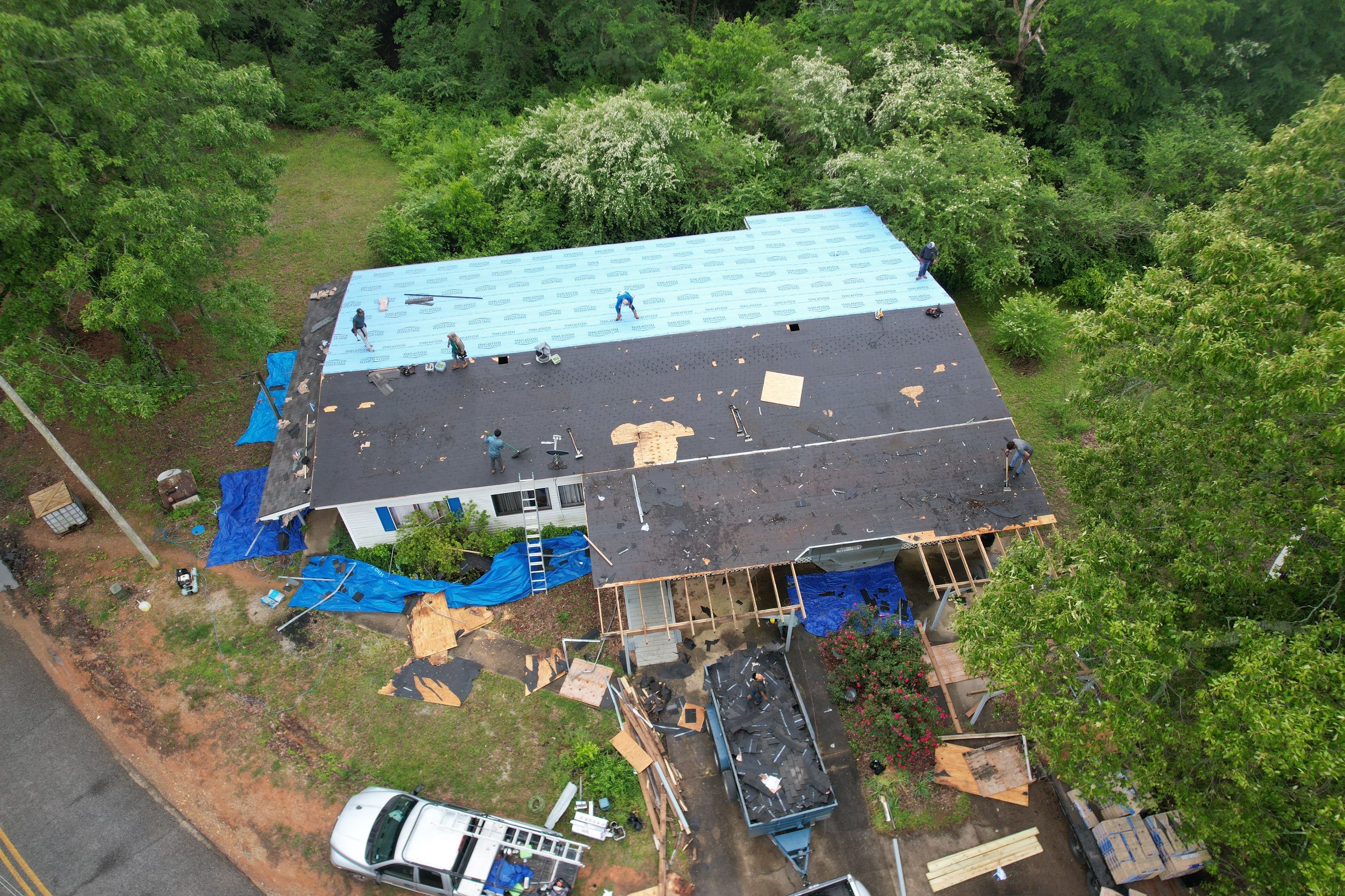 Residential Shingle Reroof using CertainTeed XT25 by Hostetler Roofing