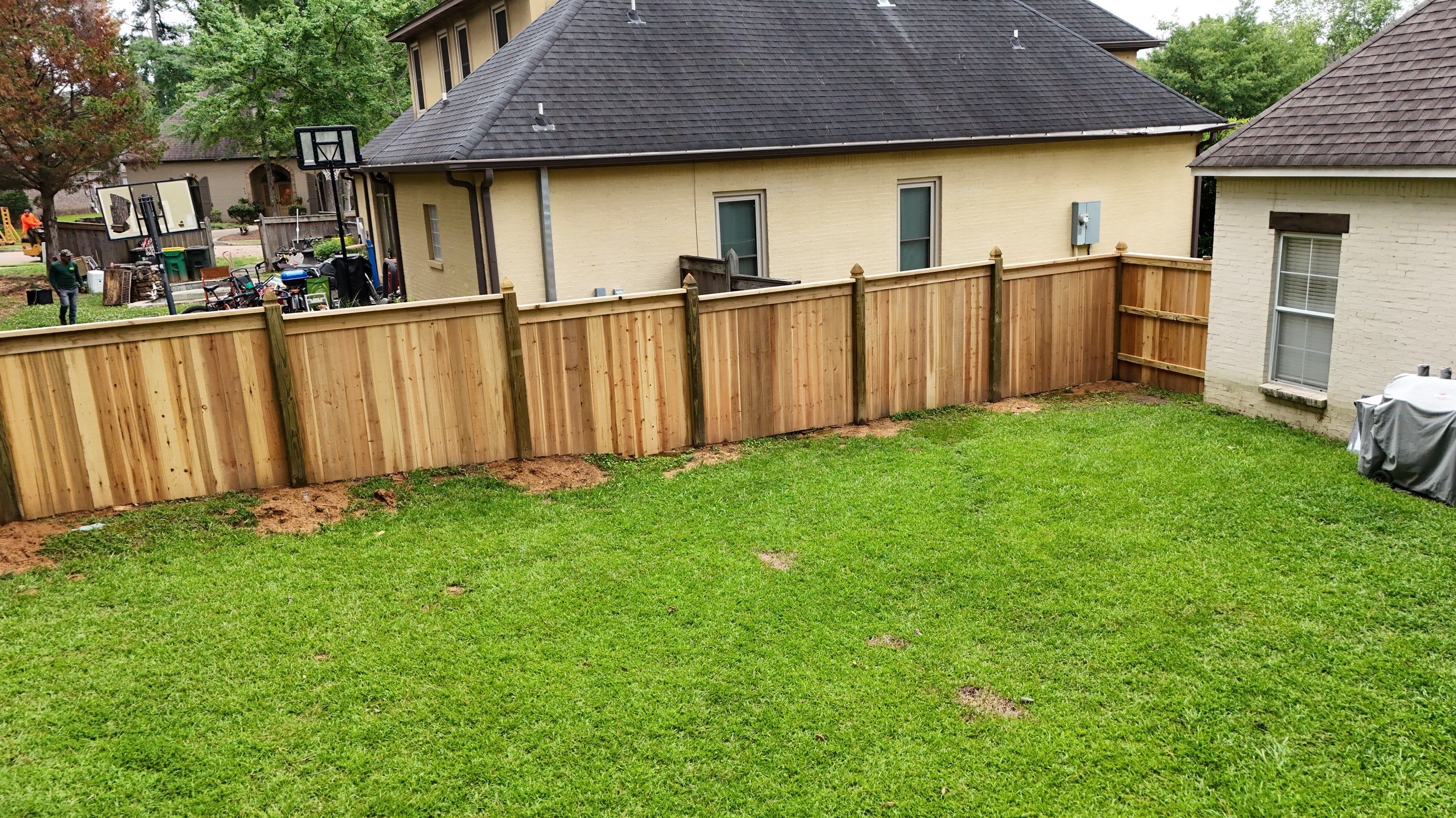 6' Cedar Good Neighbor 6x6  by Roberson Construction LLC