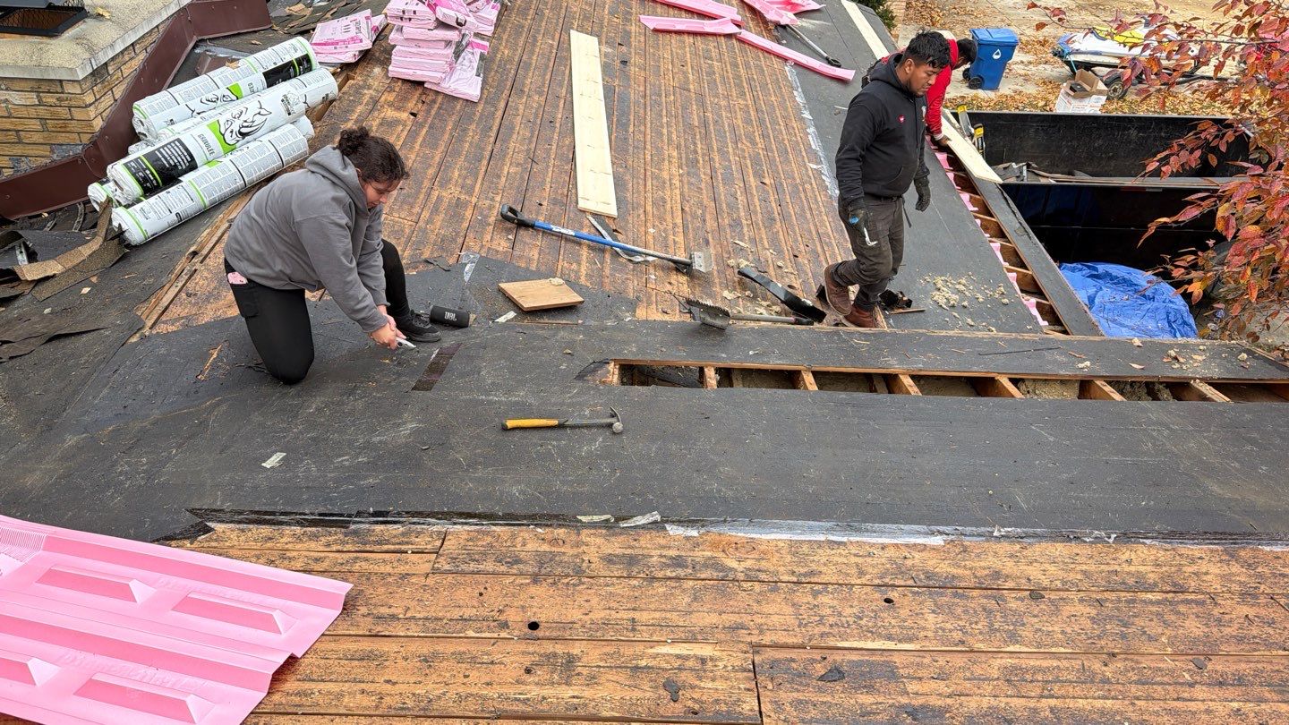 Roof Replacement using Owens Corning Slatestone Gray by 180 Contractors