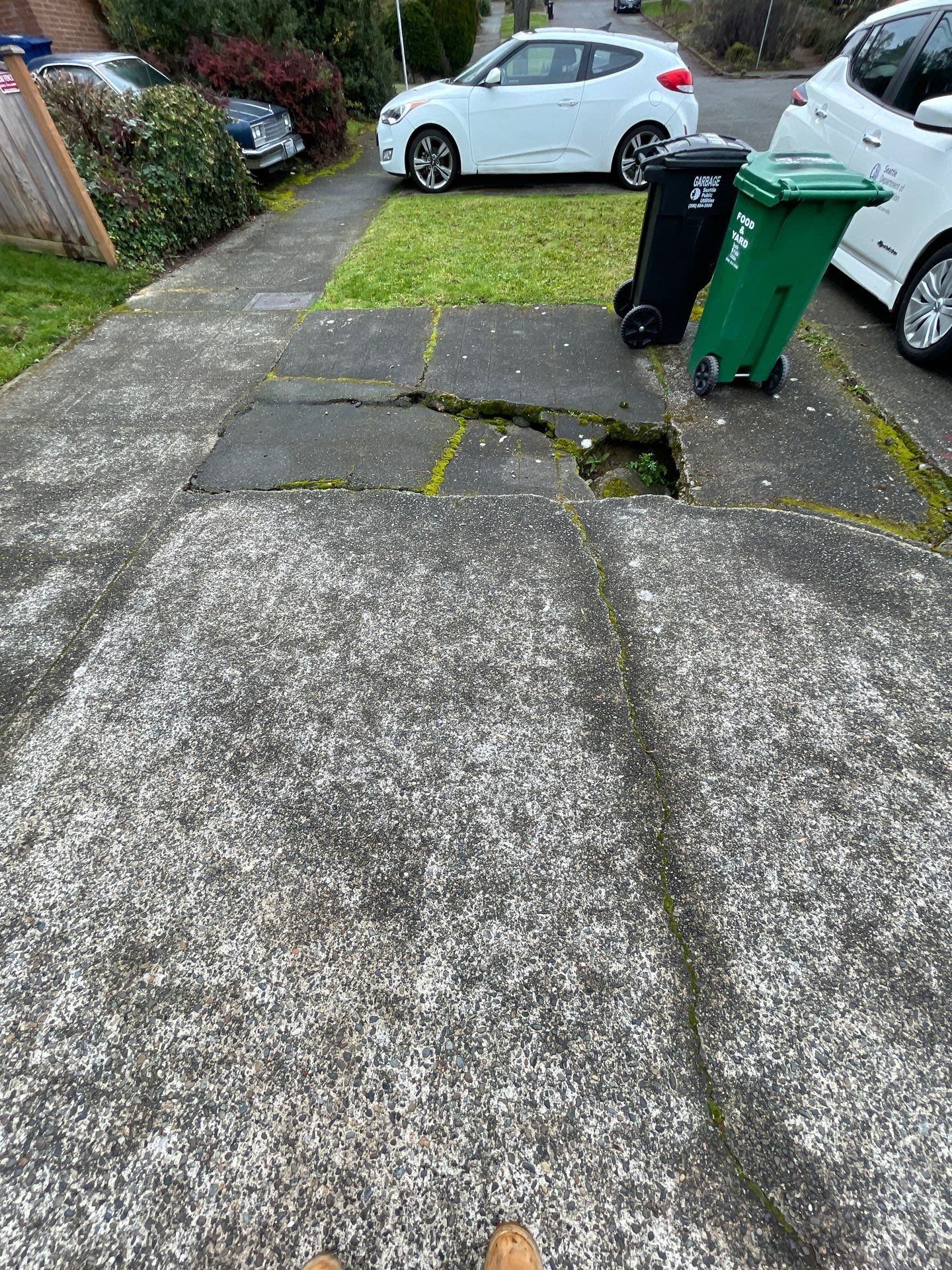 Aaron | Concrete Driveway Repair   by Jireh Asphalt & Concrete Inc 