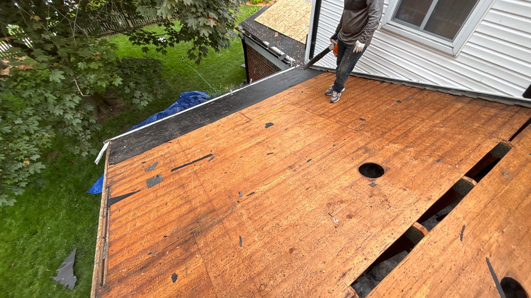 Roof Replacement using Owens Corning Estate Gray by 180 Contractors