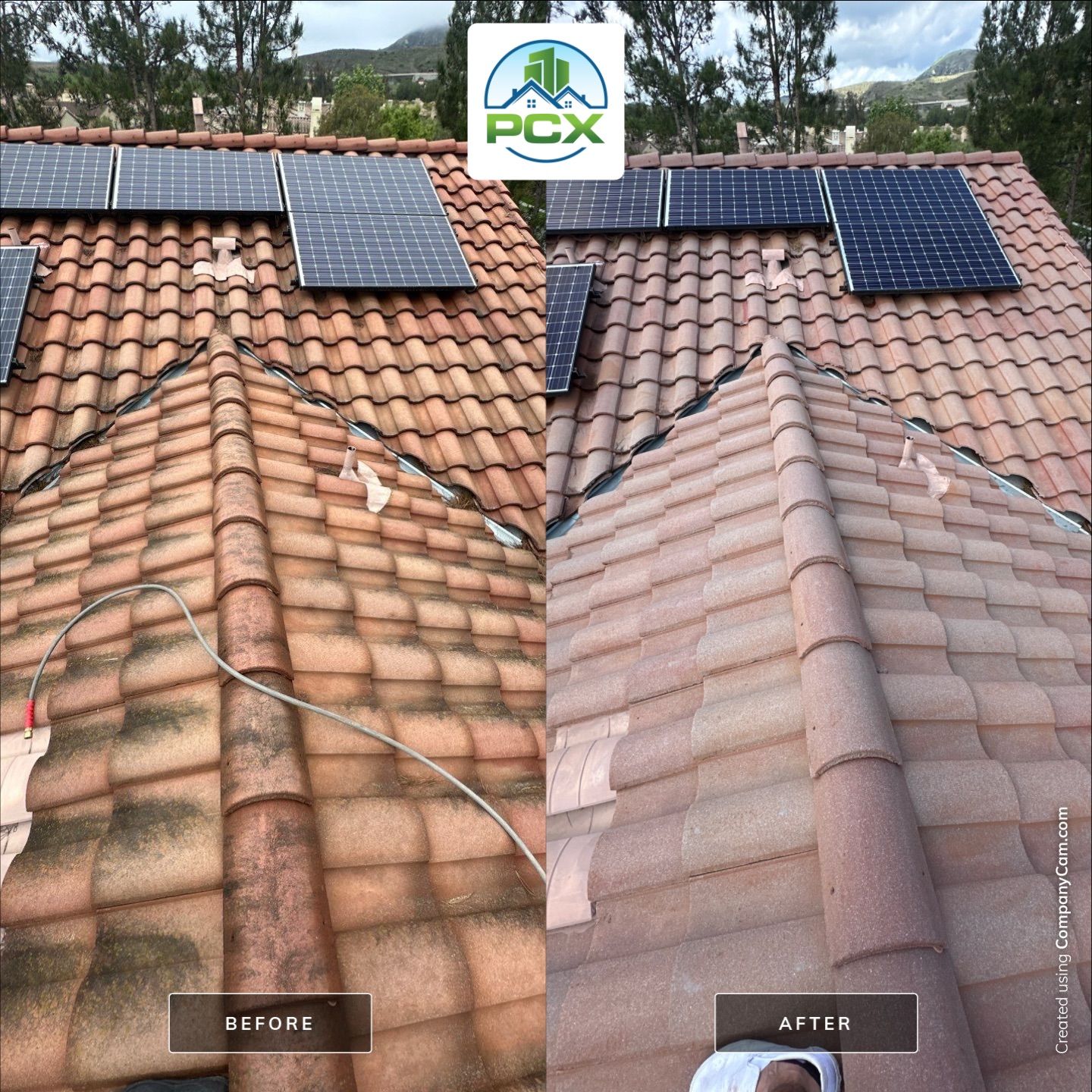 Irvine Roof Washing and Solar Panel Cleaning by Property Cleaning Experts, LLC