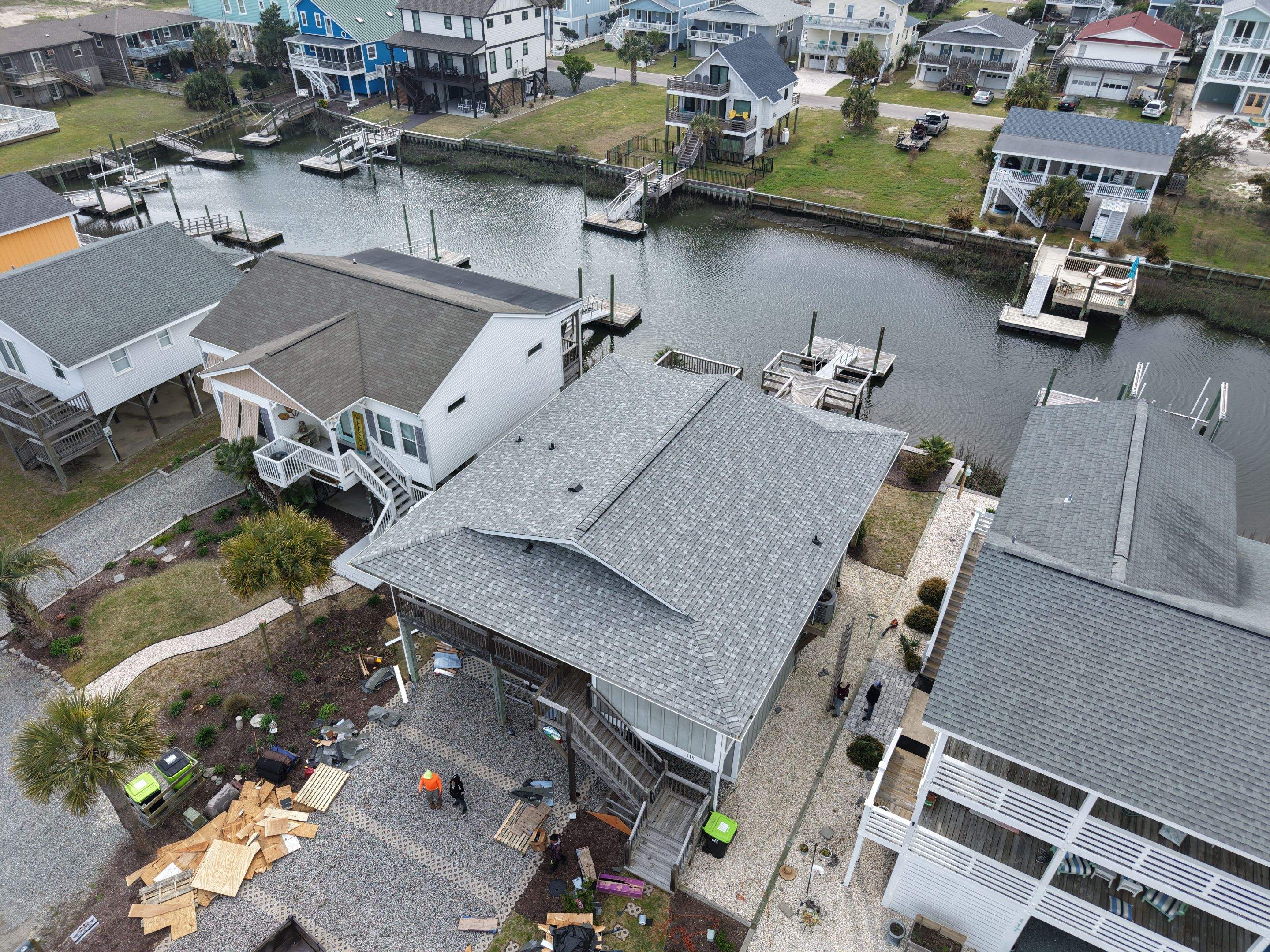 Re-Roofing Installation by Local Roofing Companies Wilmington with Fortified Roof Upgrade in Supply NC | Landmark Pro Cobblestone | RGR Construction and Roofing, LLC by RGR Construction and Roofing, LLC