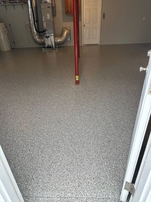 Garage Floor Coating using Creekbed