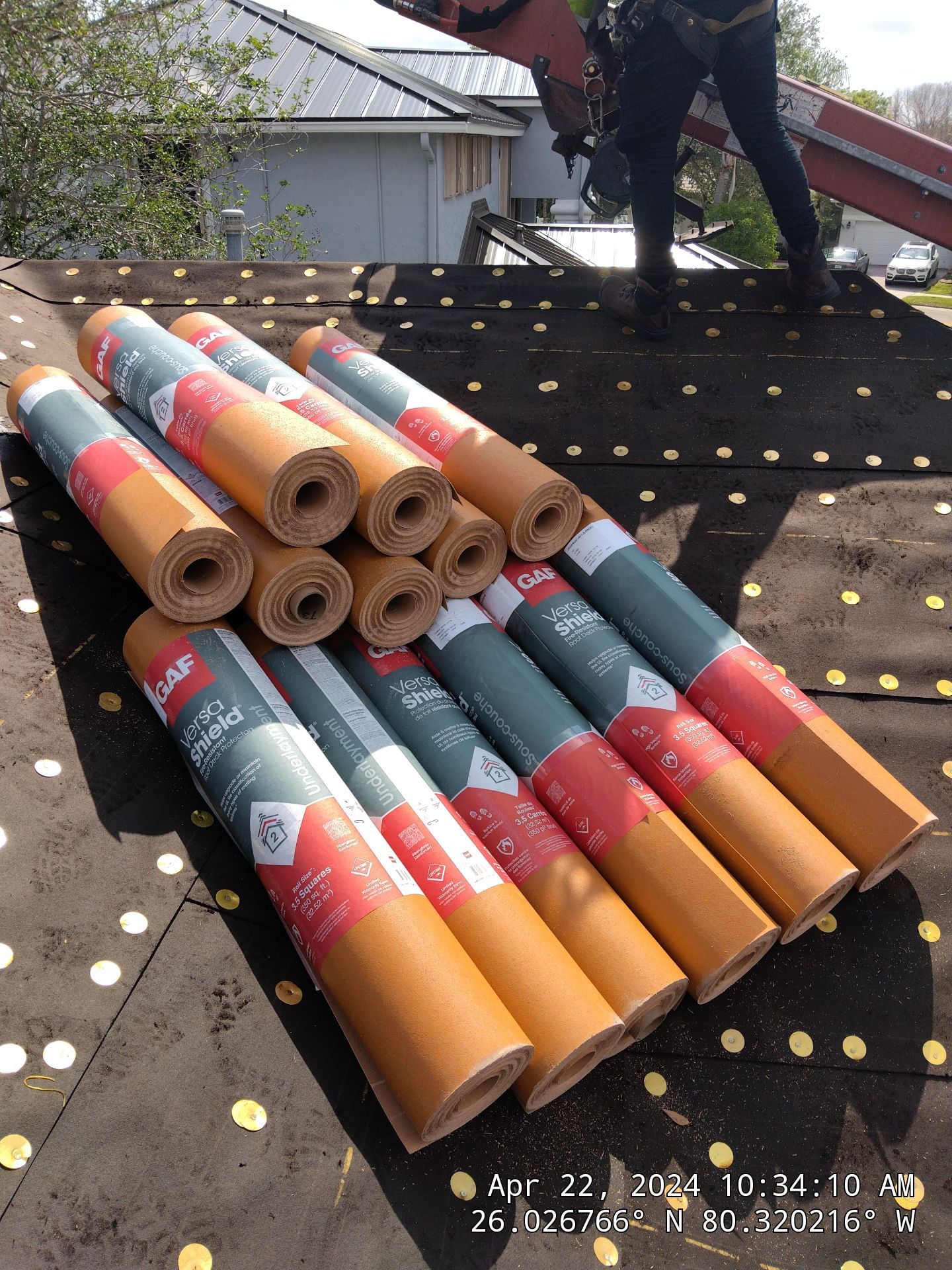 Roof Replacement from Tiles to Metal by Earl W. Johnston Roofing