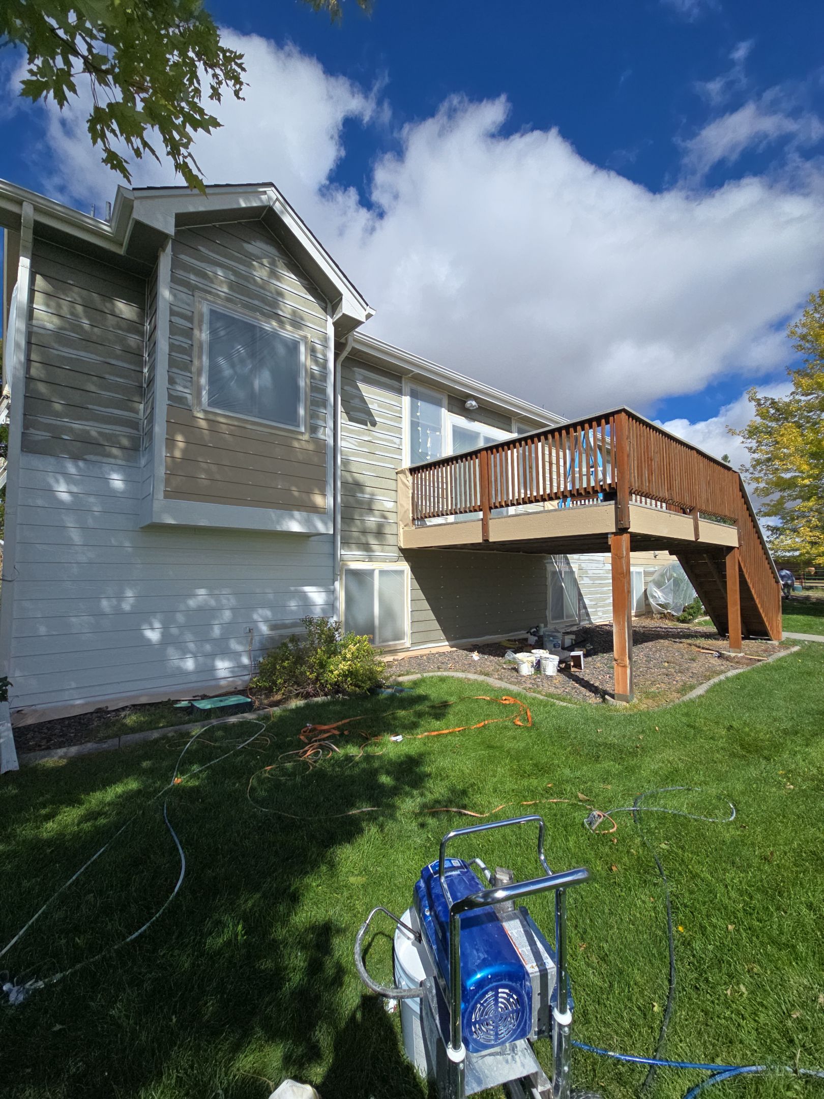 From Faded to Timeless: White & Black Exterior Renewal by J&M Painting LLC