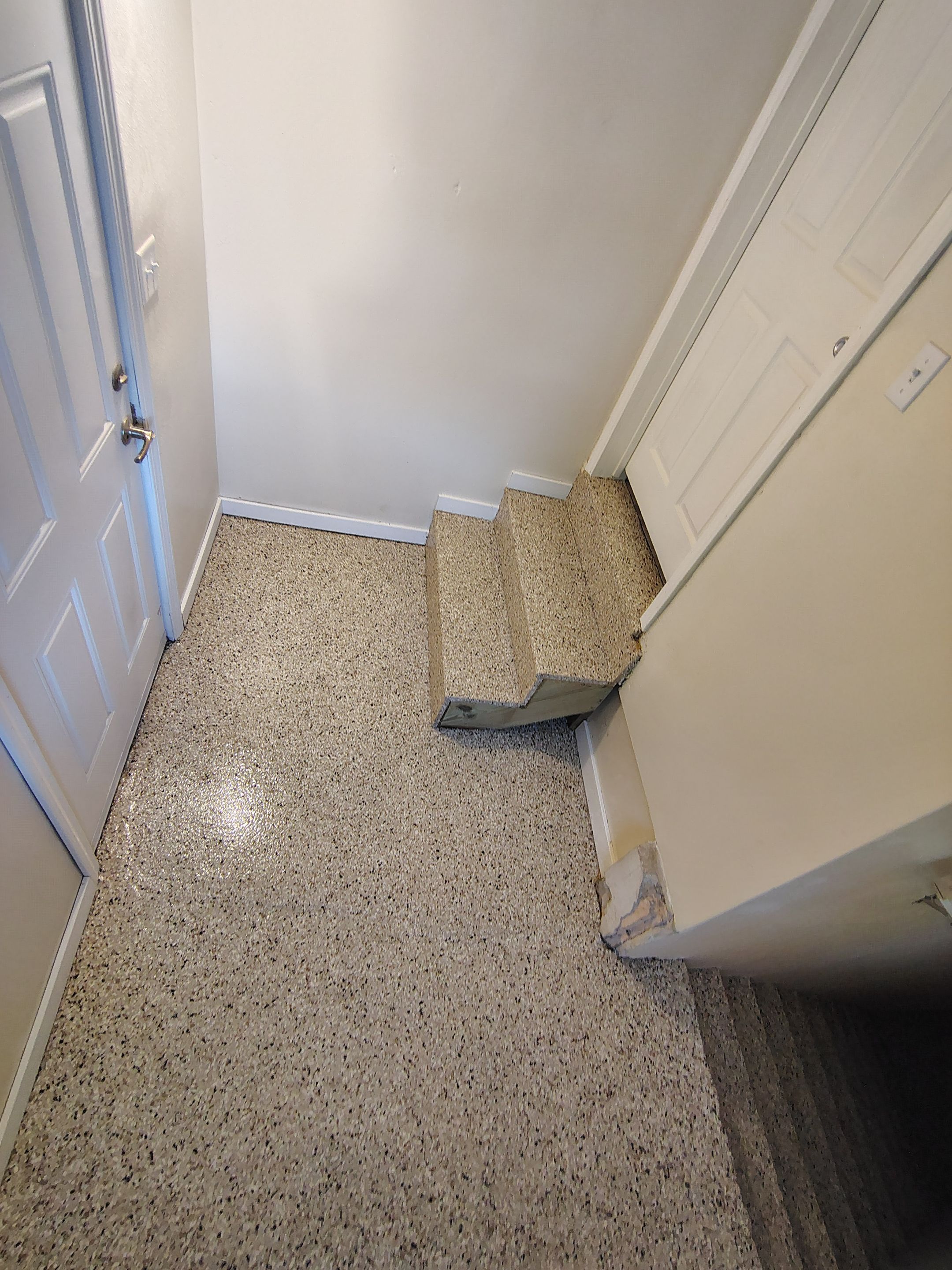 Comprehensive Basement Concrete Floor Coating and Crack Repair in Sioux Falls by Select Painting, Coatings & Garage Cabinets