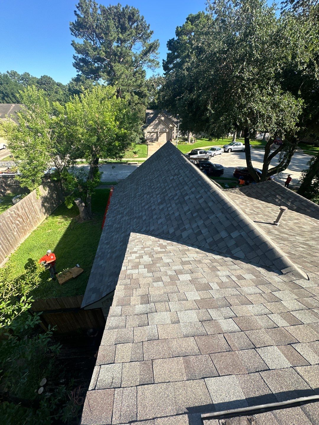 Residential Roofing Repair using Owen's Corning Duration (Lifetime) Shingles by Roof Repair Company