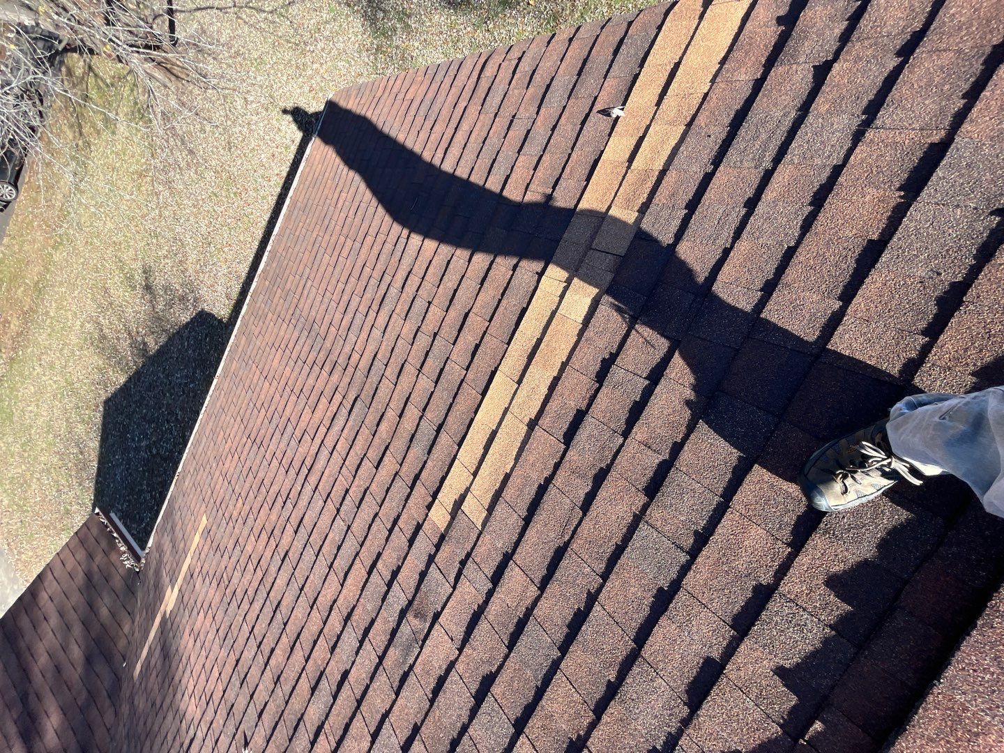 Roof replacement, interior and gutter repair by hail damage by Just Brilliant Restoration JBR
