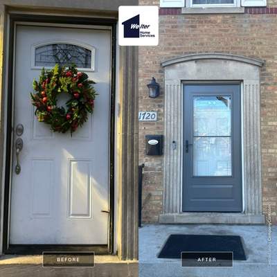 Storm Door Installation & Safety Chain for Added Security