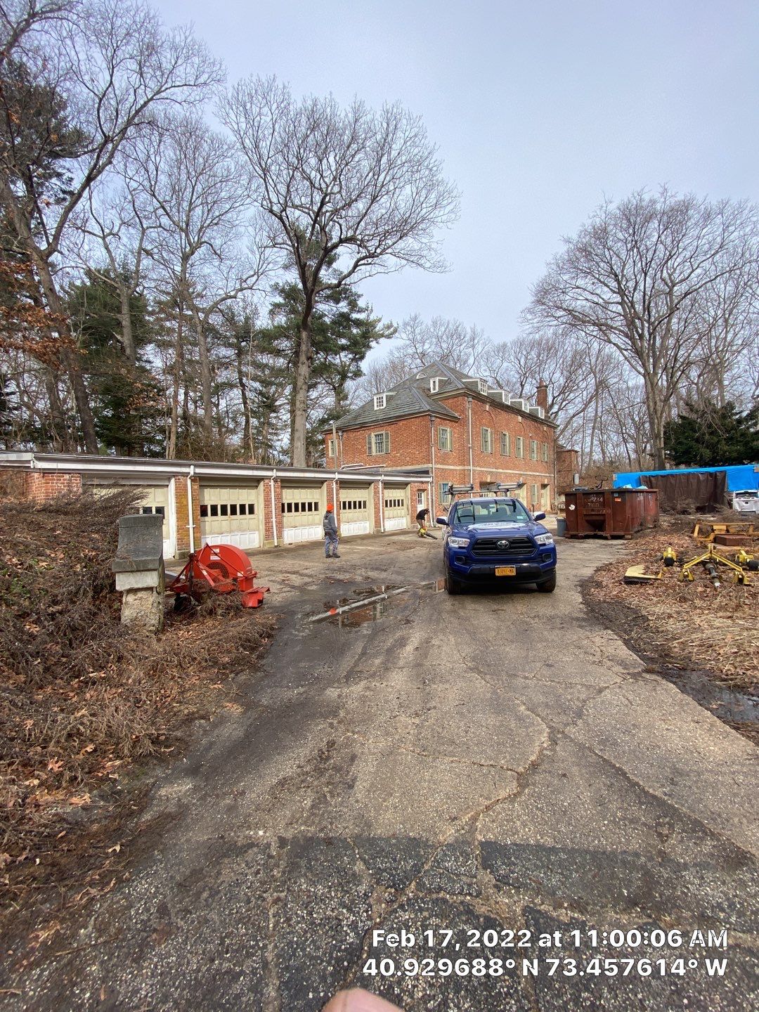 Caumsett Mansion by Above All Gutters 