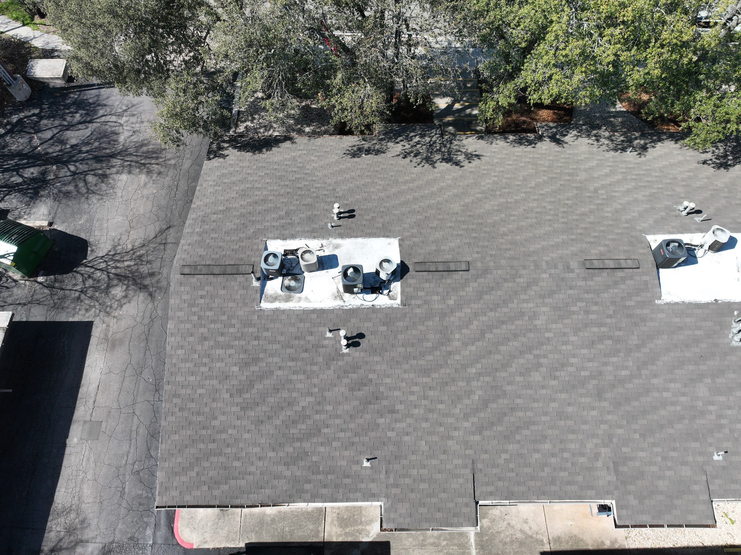 Commercial Roof Inspection using Drone Inspection by Premier Roofing and Contracting