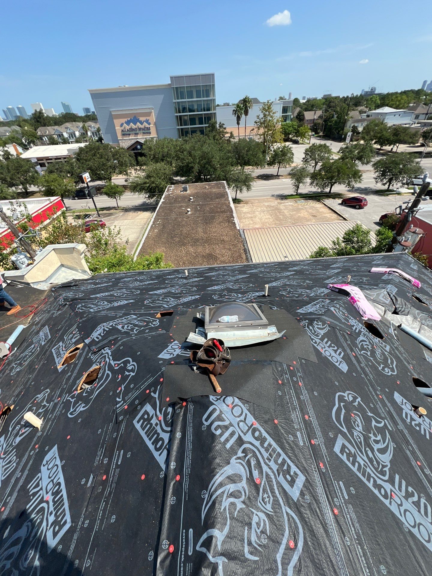 Residential Roofing Installation using Owen's Corning Duration (Lifetime) Shingles by Roof Repair Company
