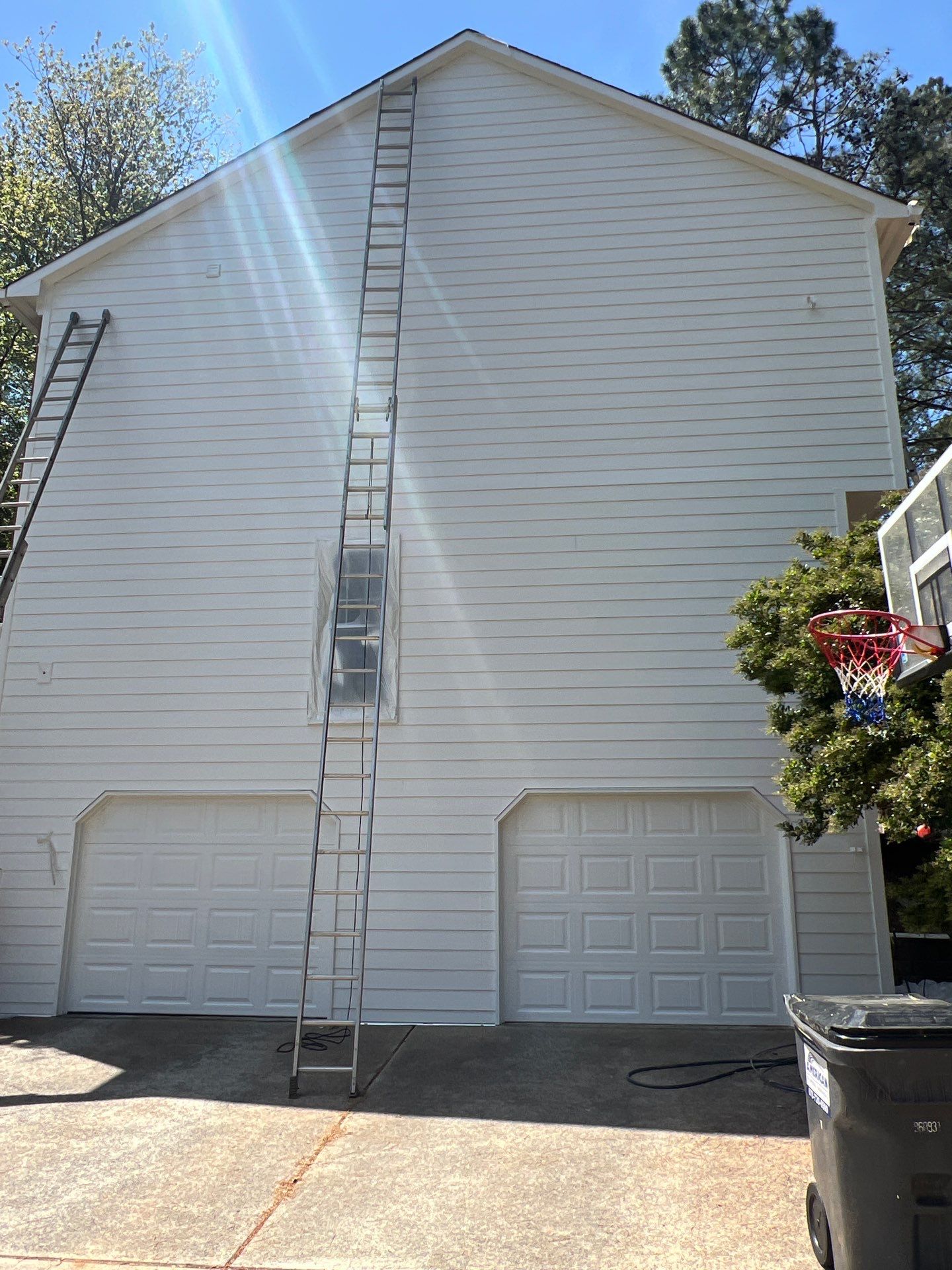 Roswell, GA Siding, Rotten Wood, Front Door Replacement, Exterior Paint, and Wood Deck Rebuild by Nelson Exteriors 