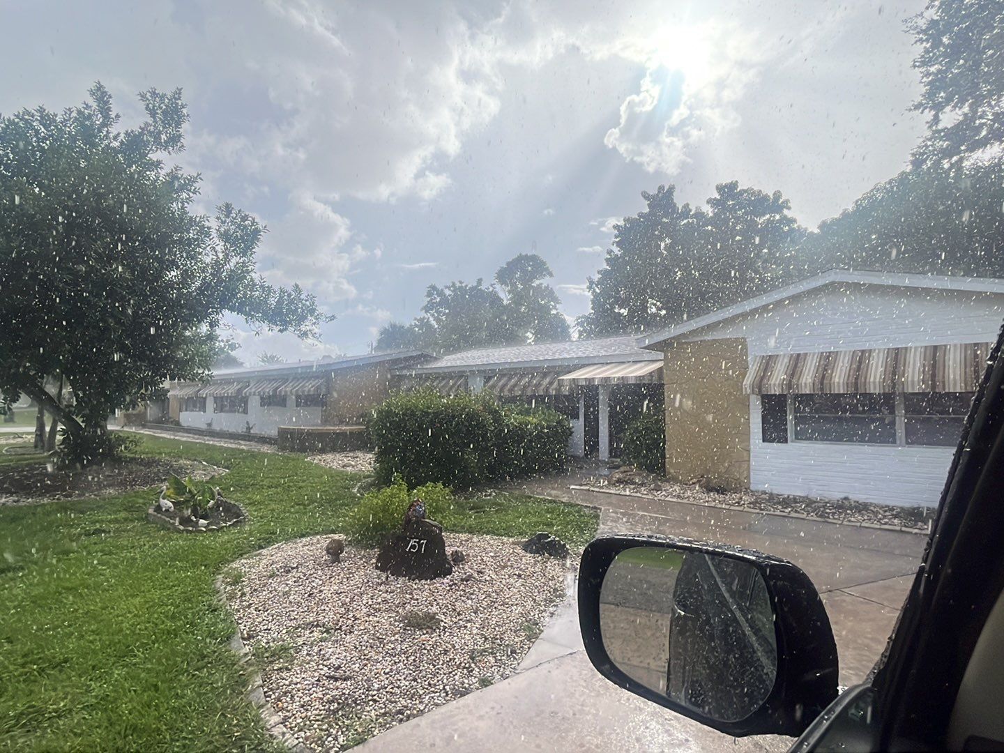 Aluminum Seamless Gutters and new Splash Guard Gutters in Fort Myers by Gutter Professors
