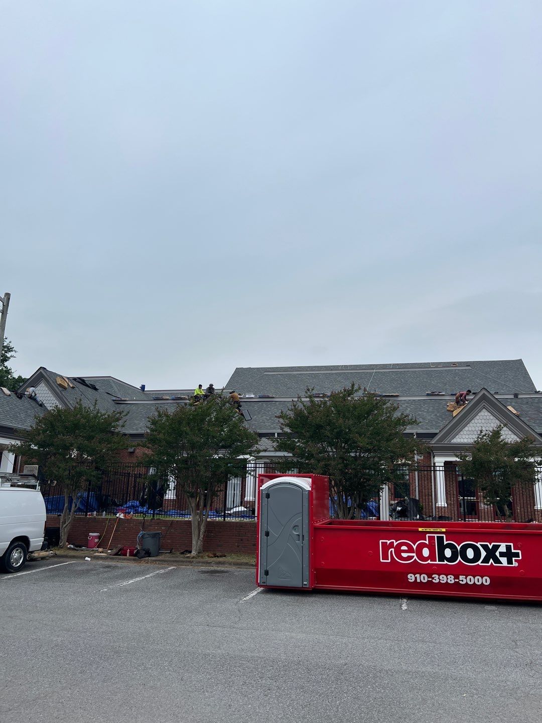 Commercial Roofing Installation using High Grade Asphalt Shingles by Carolina Trophy Roofs