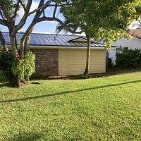 24ga 1" Nail-Strip Dark Bronze  by Total Roofing System The Metal Roof Experts