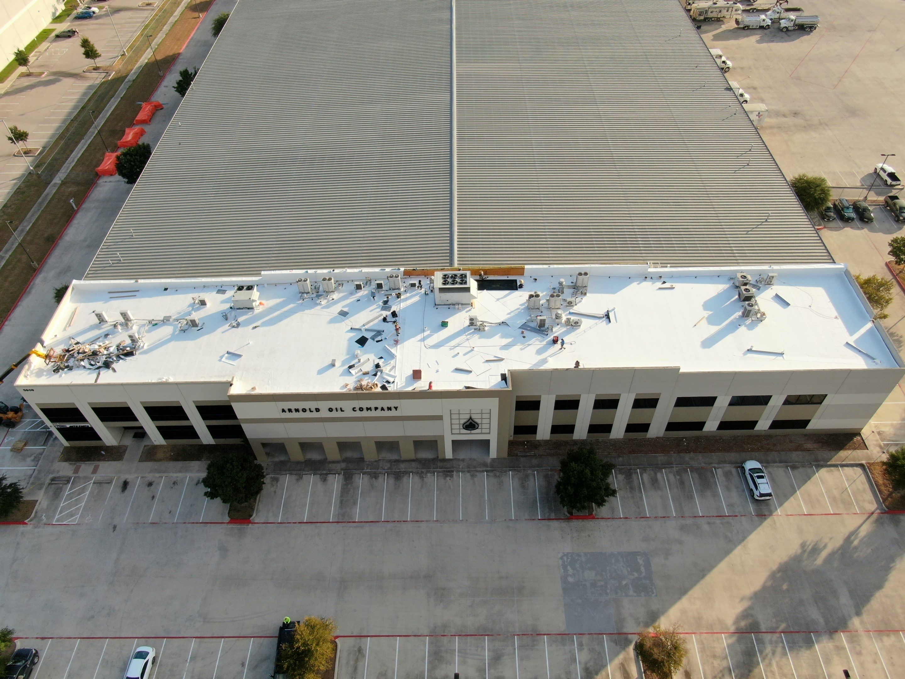 Commercial TPO Project - Austin Texas by Hartland Roofing & Construction