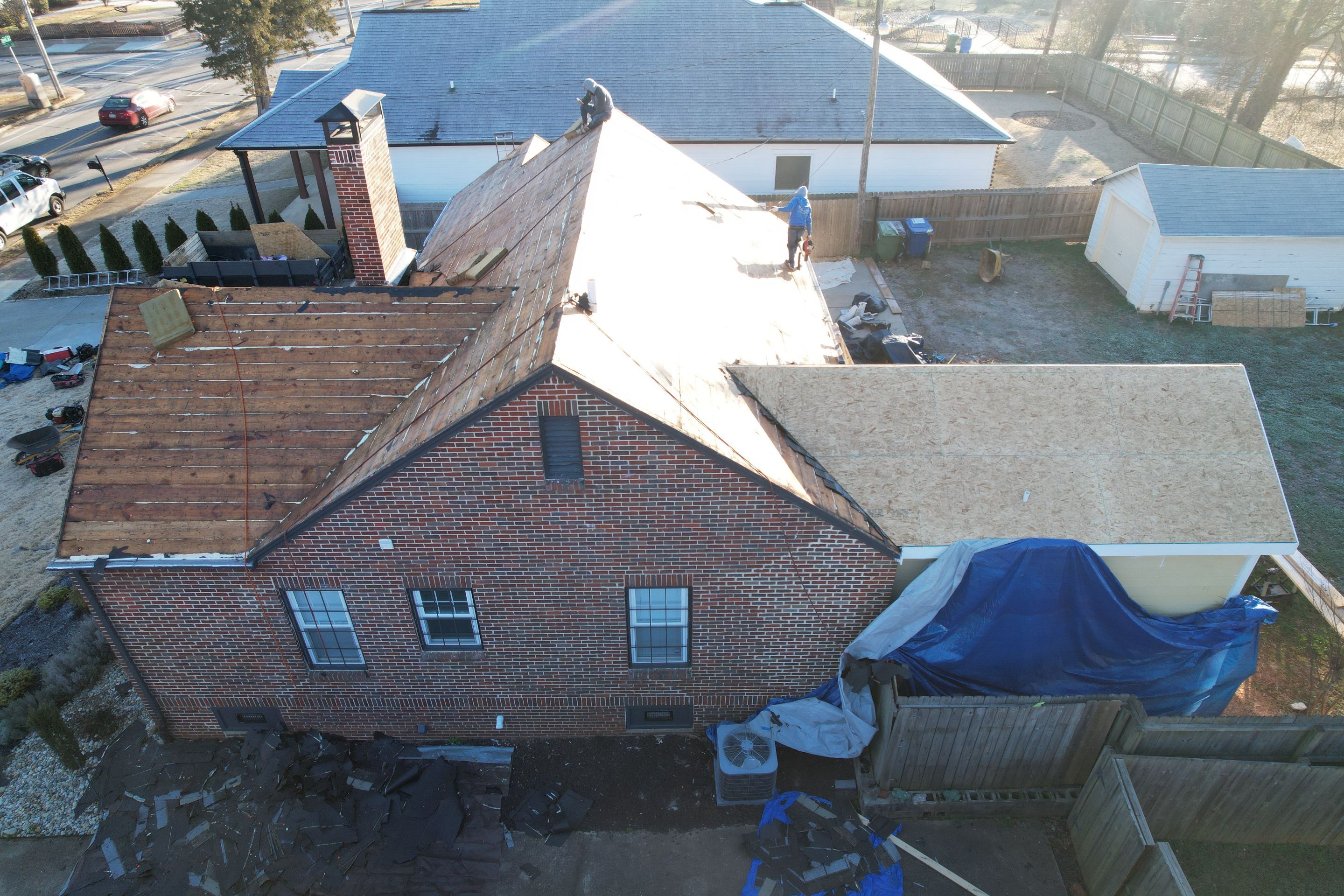 Residential Roofing Installation using Owens Corning by Inspector Roofing and Restoration