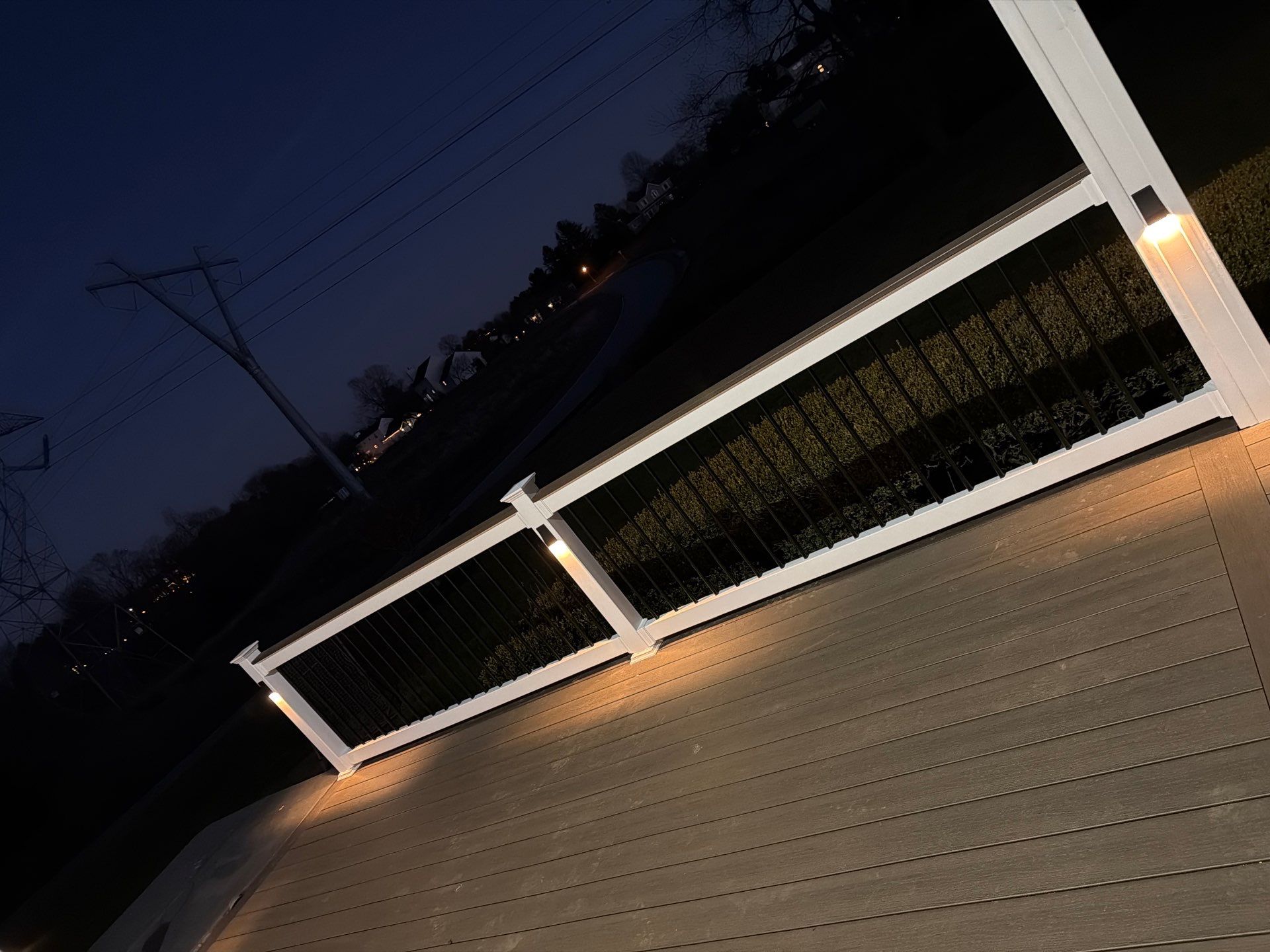 New Deck With a Roof and TV Mount in Raritan, New Jersey by deck guardian