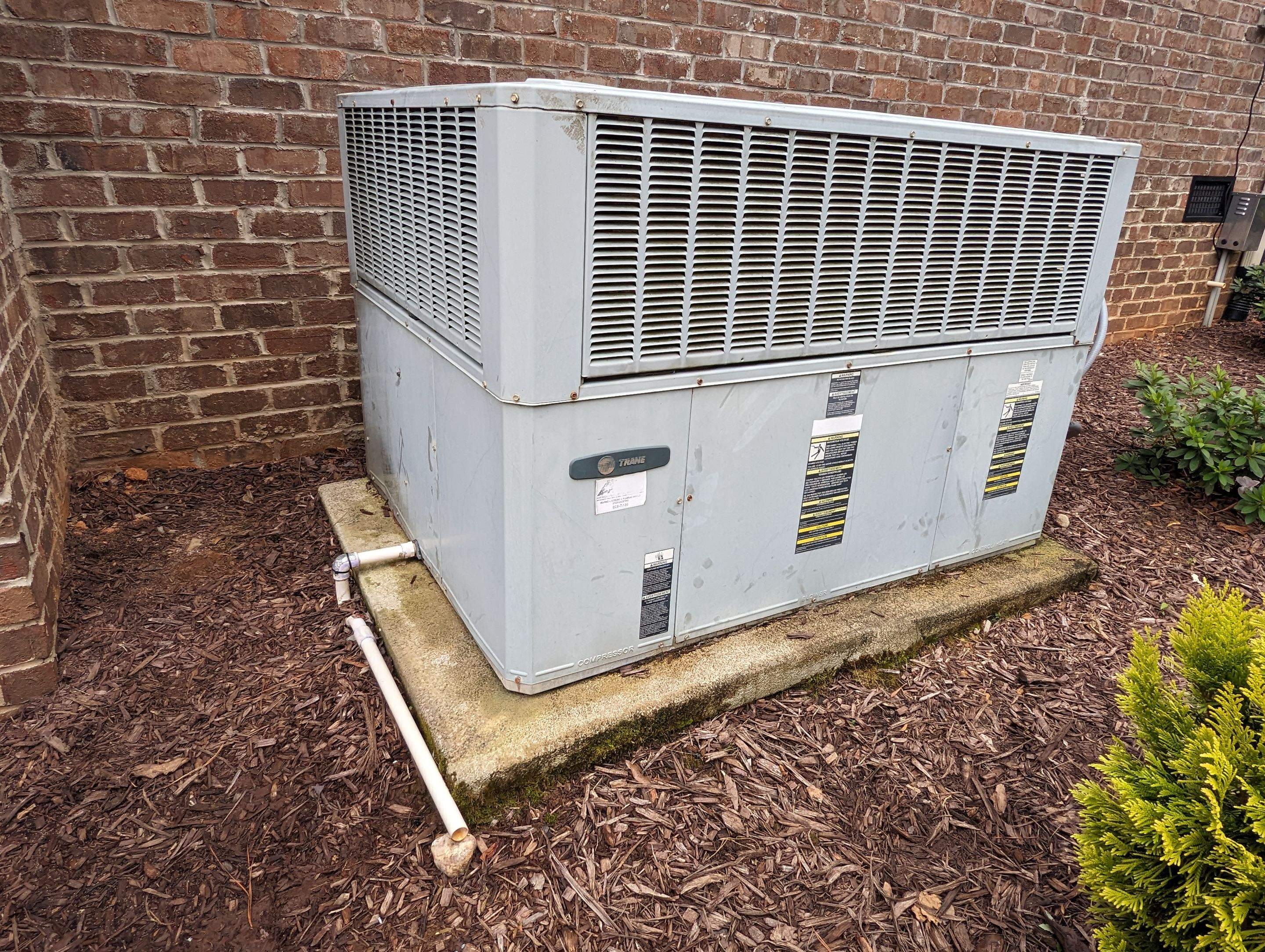 Trane Gas Package Unit Install by Nick's Mechanical LLC.