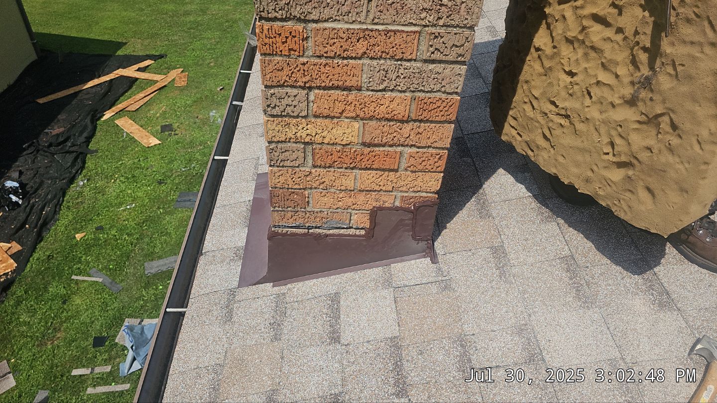 Atlas Pinnacle, Color, Tan Mist, Drip Edge, Color, Royal Brown by Eagle Eye Roofing