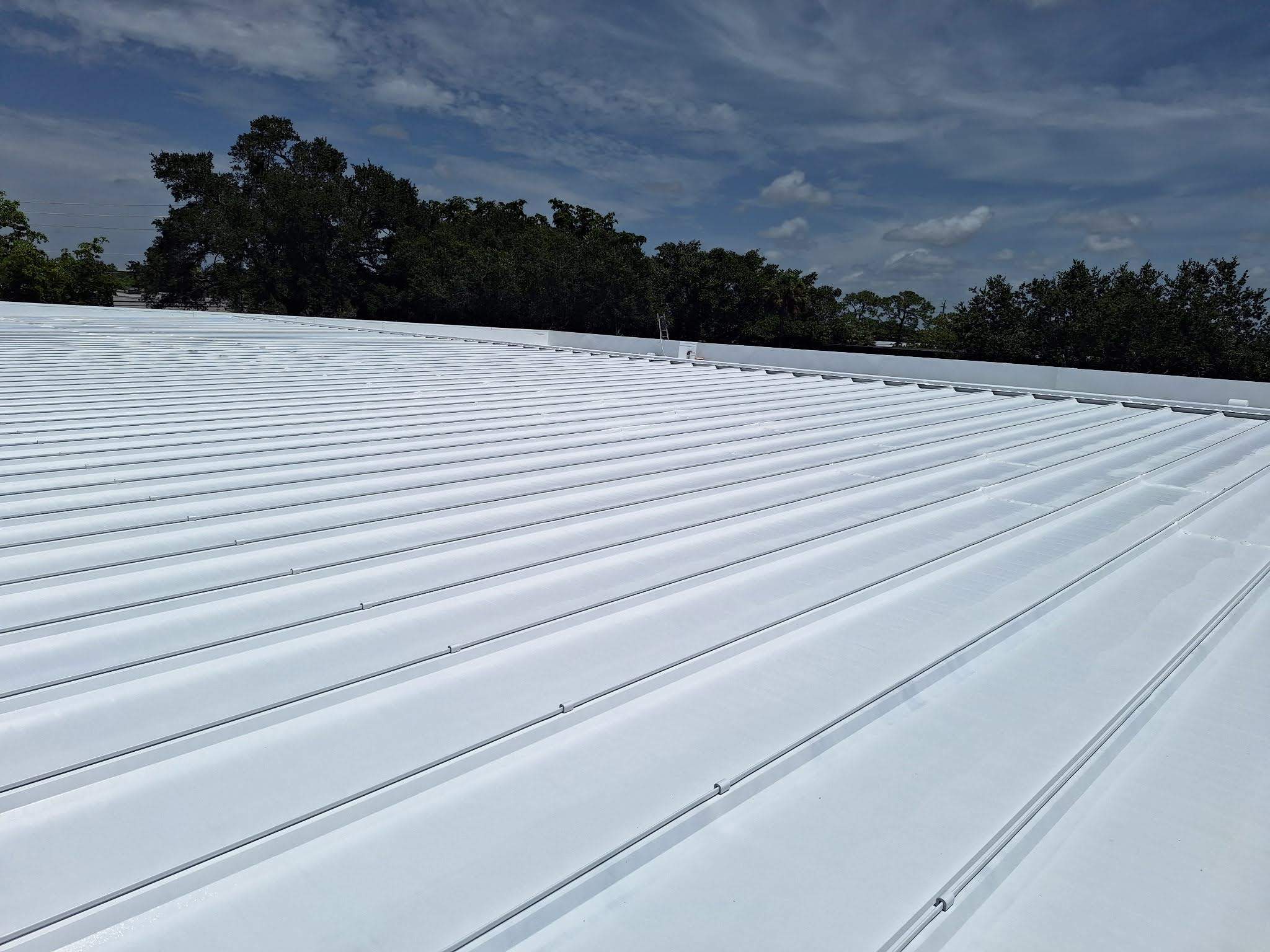 17,576 Sq Ft - Standing Seam Coated in Naples, FL by Southern Roof Solutions