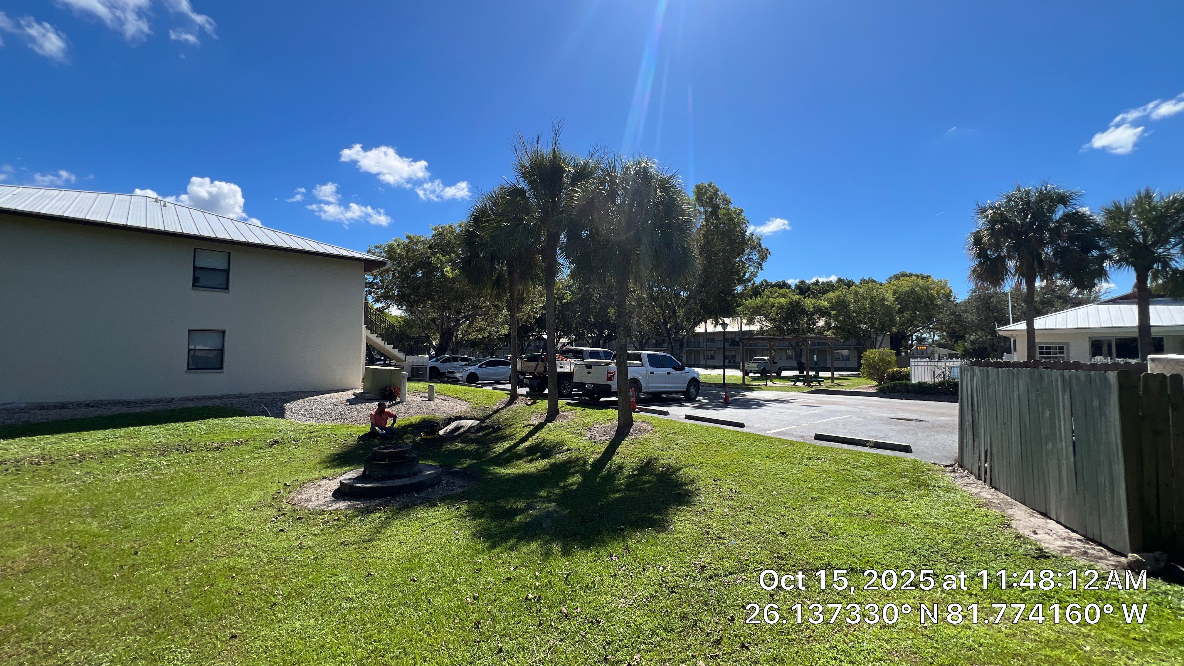 Naples Apartment Complex Culvert Cleaning by APS Power & Water