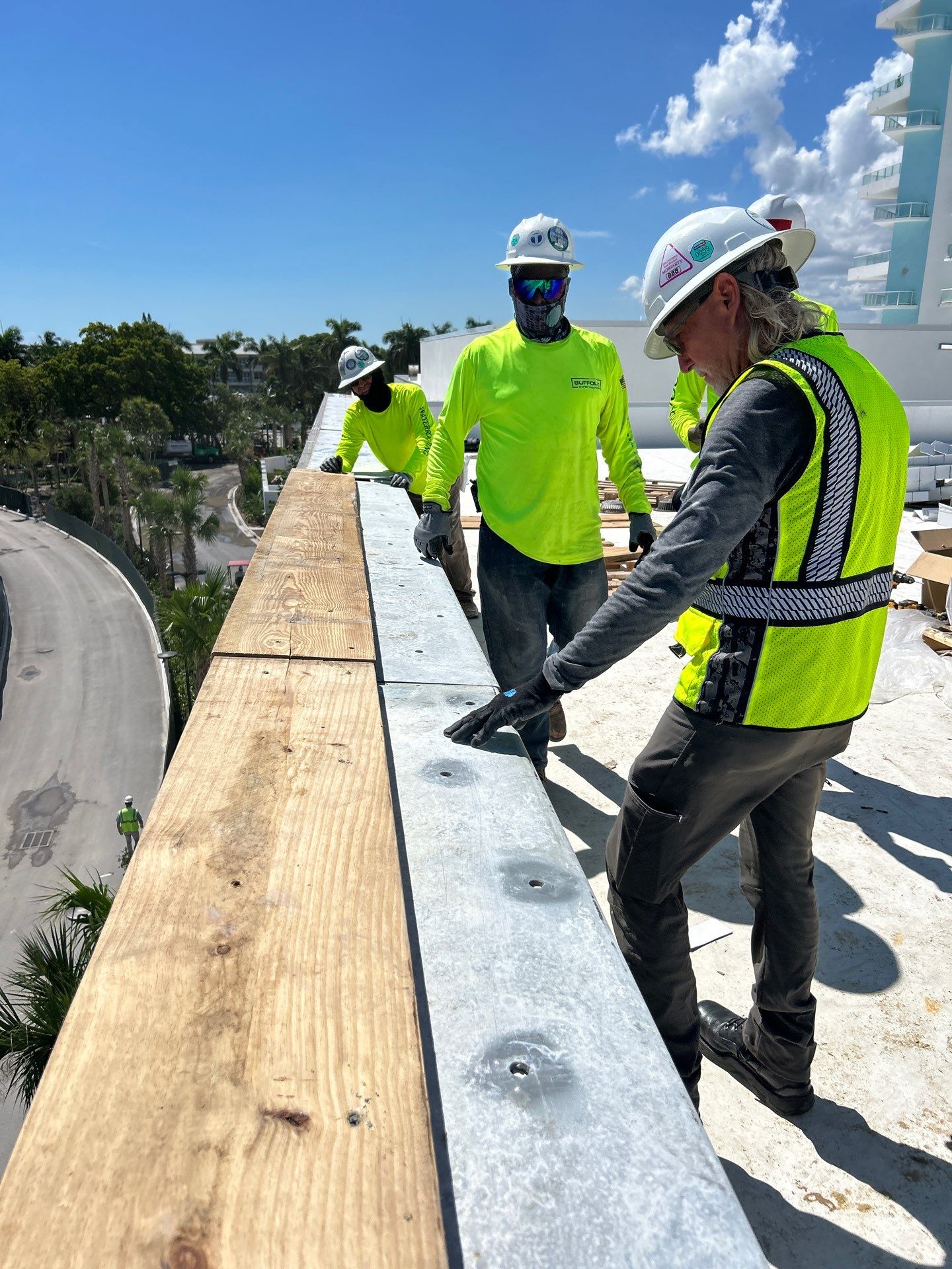 Historic Pier 66 New Roofing and Waterproofing  by Biscayne Roofing and Waterproofing