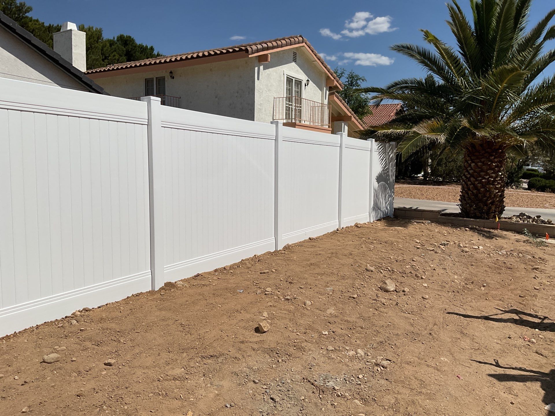 Fence Installation using Vinyl by Fence Guys Inc.