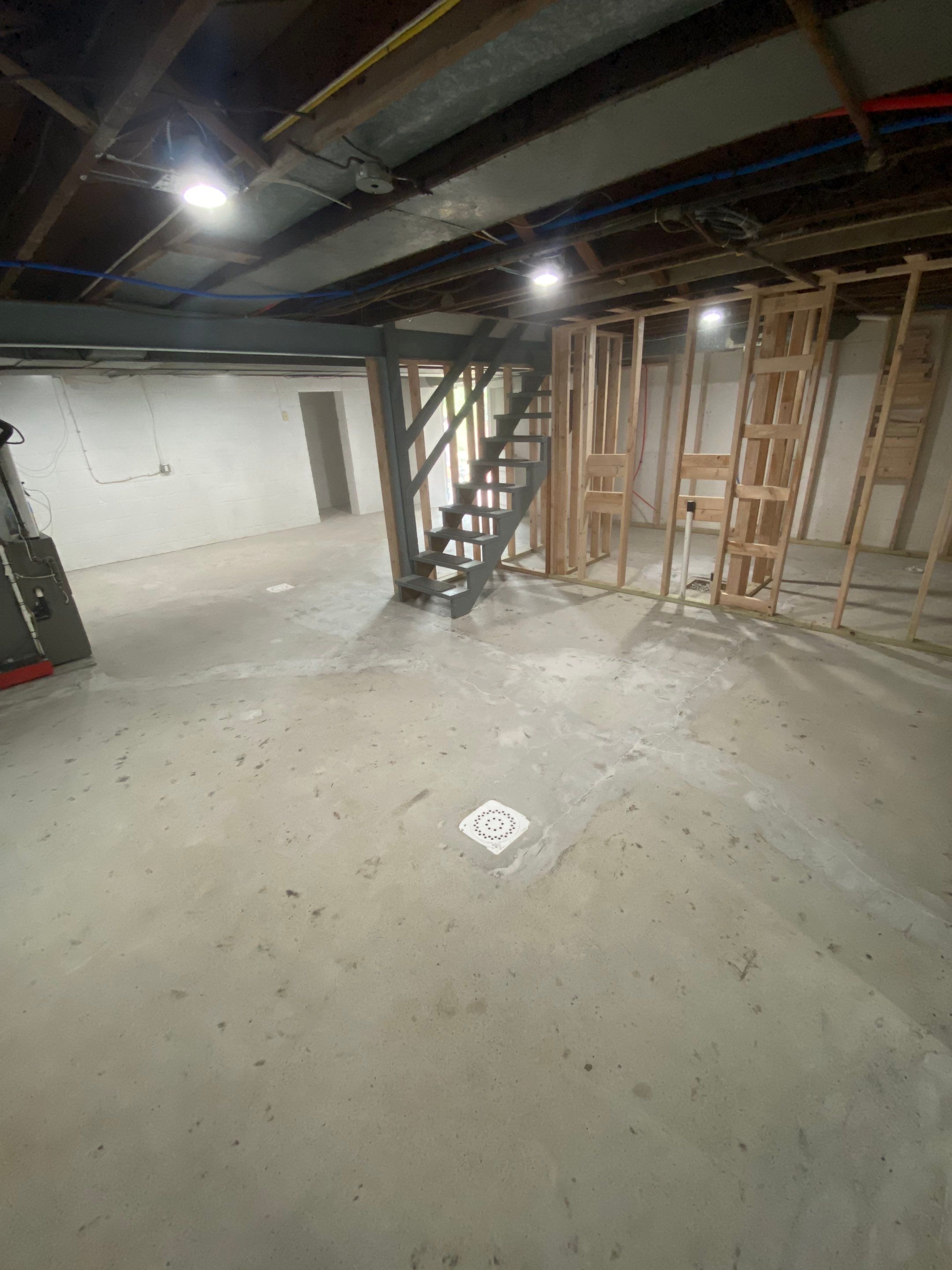 Basement + Garage Project in Pittsburgh by Floors in a Day, Inc